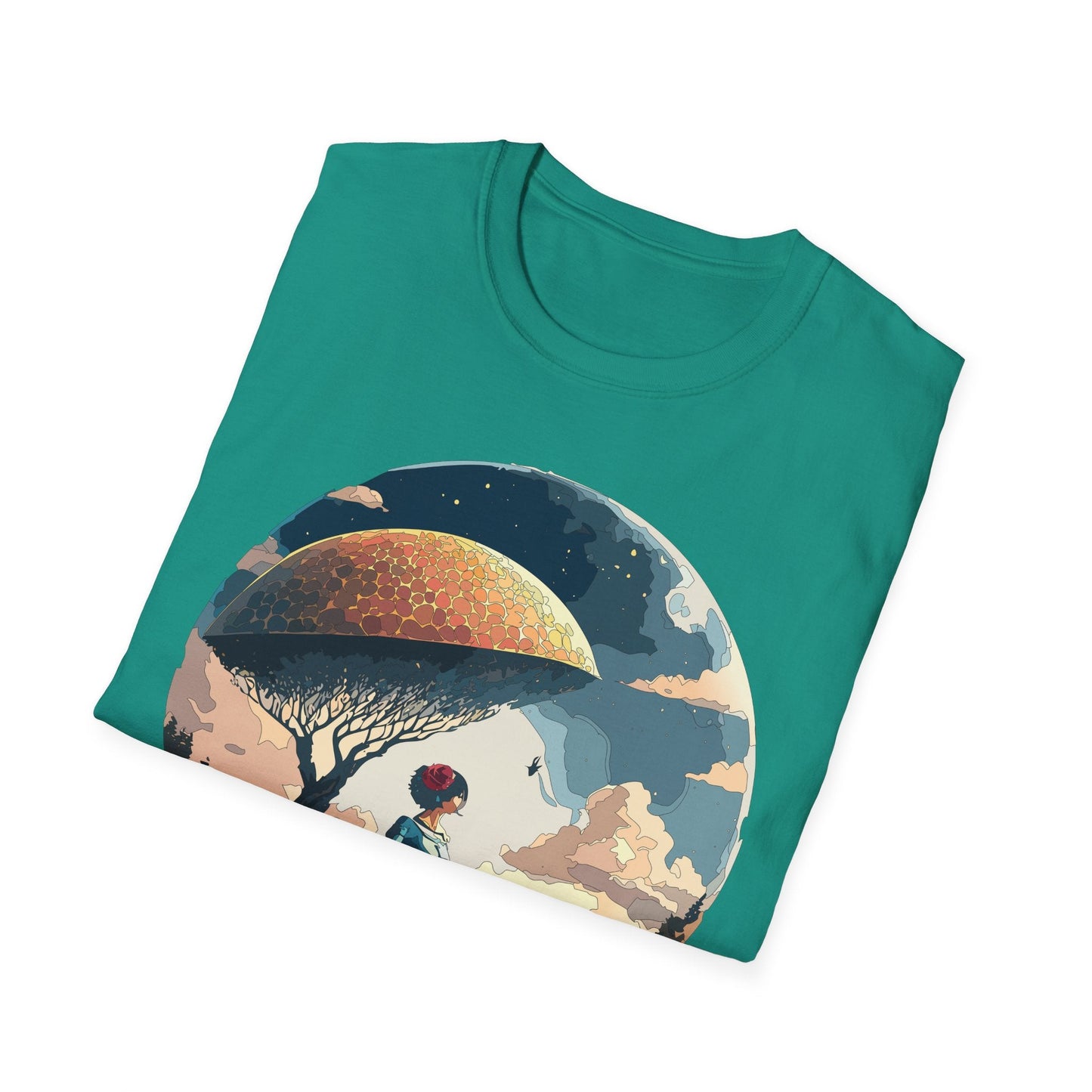 Womens Ladies Graphic T Shirts Art Design Shirt Gildan Softstyle 64000 Unisex Tee