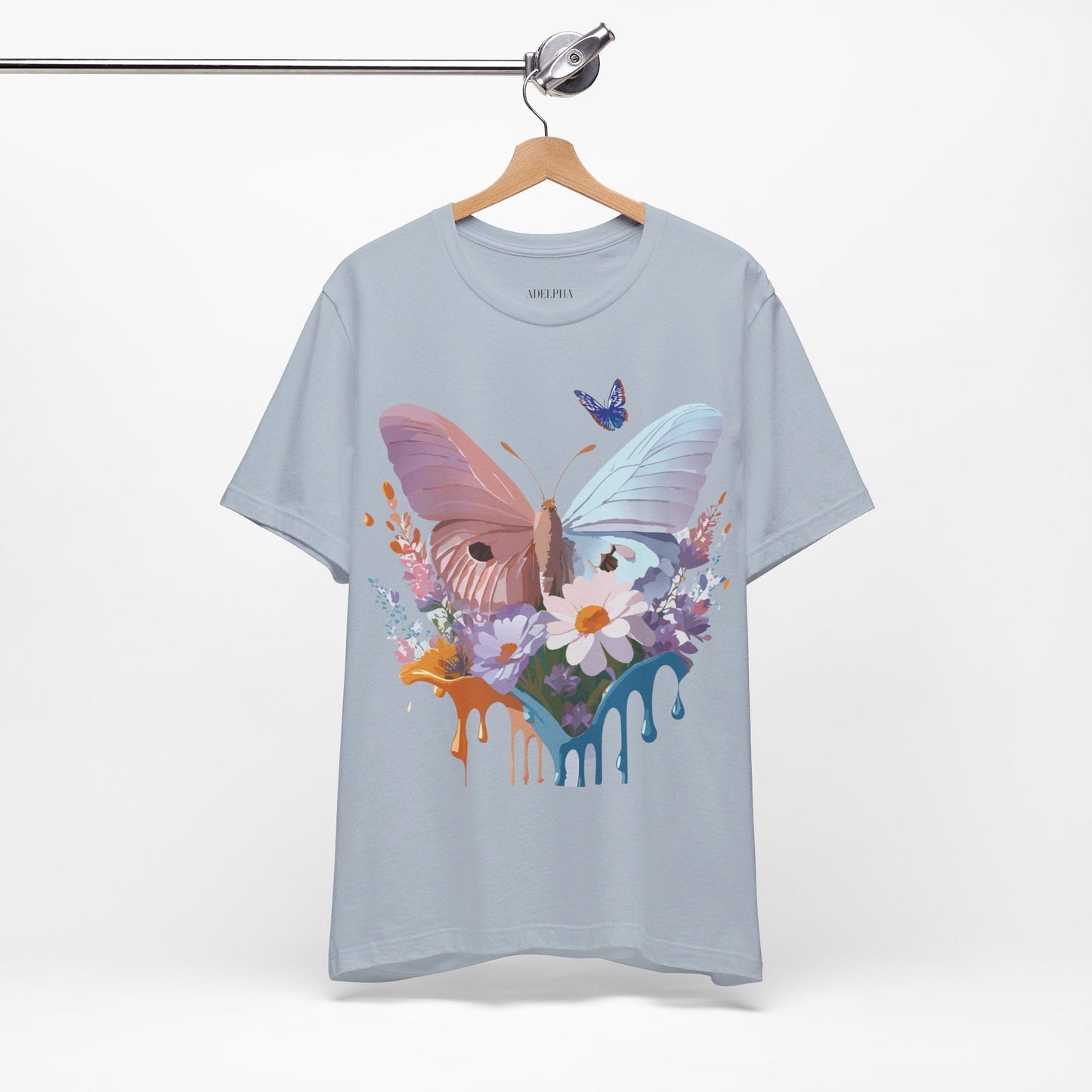 Adelpha Butterfly Graphic Tee Unisex Short Sleeve Vintage Inspired Artwork