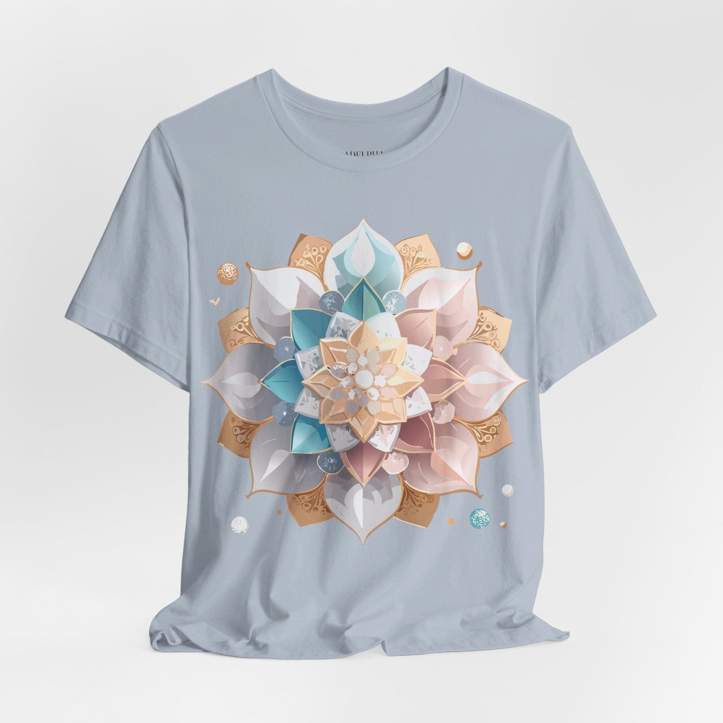 Adelpha Mandala Graphic Tee Unisex Jersey Short Sleeve Art Design Shirt Premium Comfort Wear