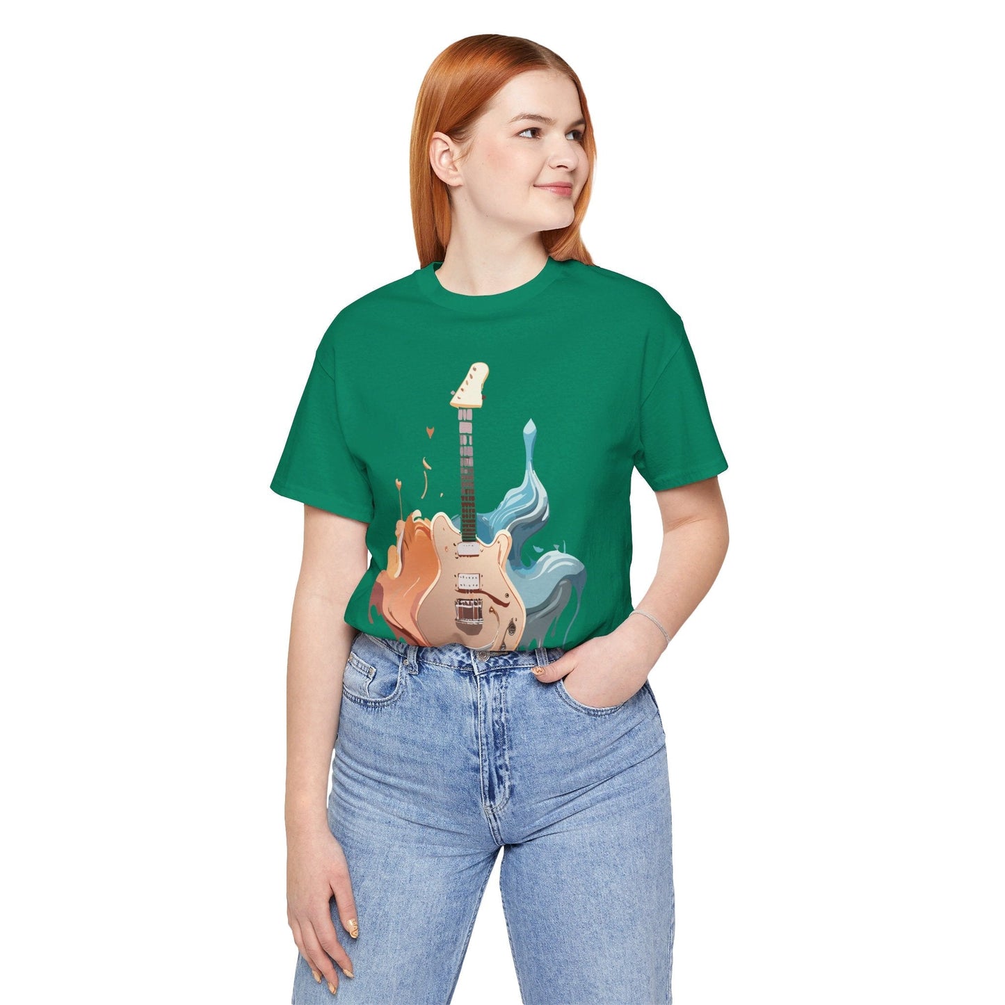 Adelpha Vintage Inspired Graphic Music T Shirt Unisex Short Sleeve Tee For Everyday Wear