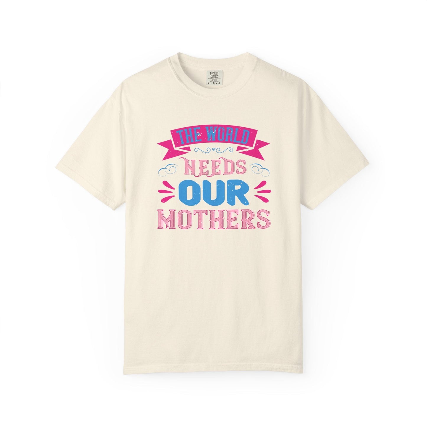 Mom T-shirt Mother Day Mama Tee Unisex Comfort Colors Garment-Dyed Cotton h95