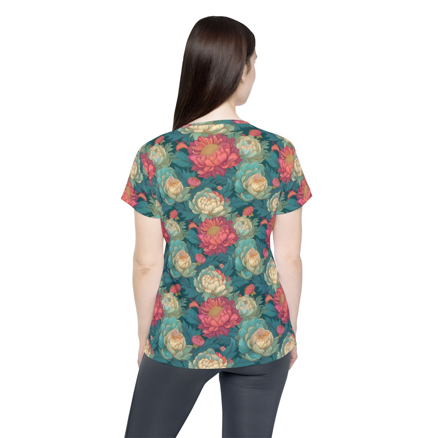 Floral Print Shirt, Shirt with Flowers
