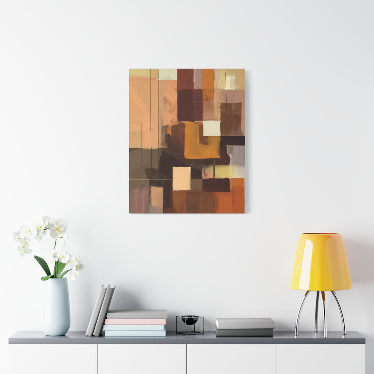 Abstract Geometric Painting Print Canvas 20x24,20x30,24x30 24x32,24x36,30x40 32x48,36x48,40x60 Pine-Wood Inner Frame ABS-49