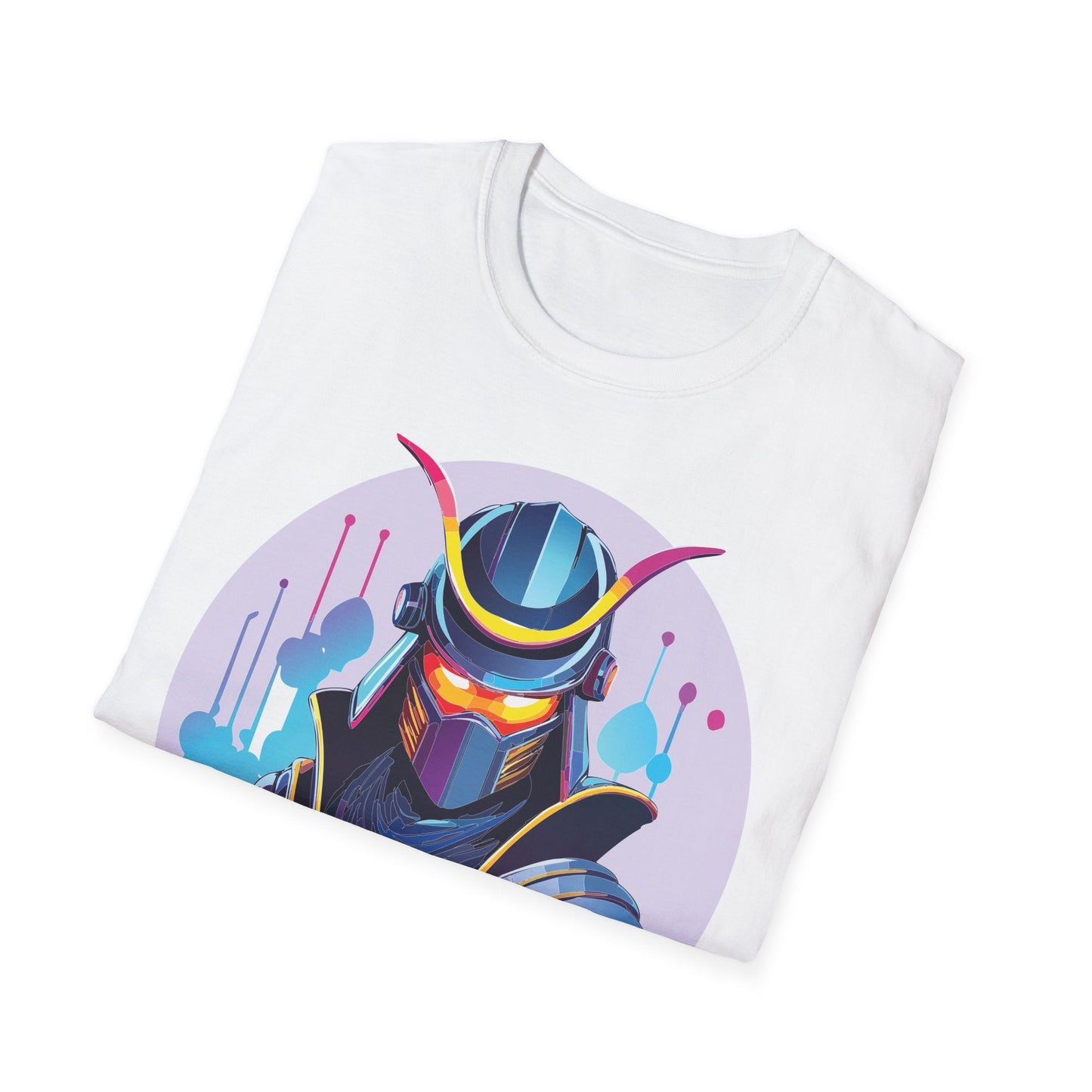 Unisex Samurai Shirt Gildan Softstyle Tee Hundred Percent Ring Spun Cotton Comfort