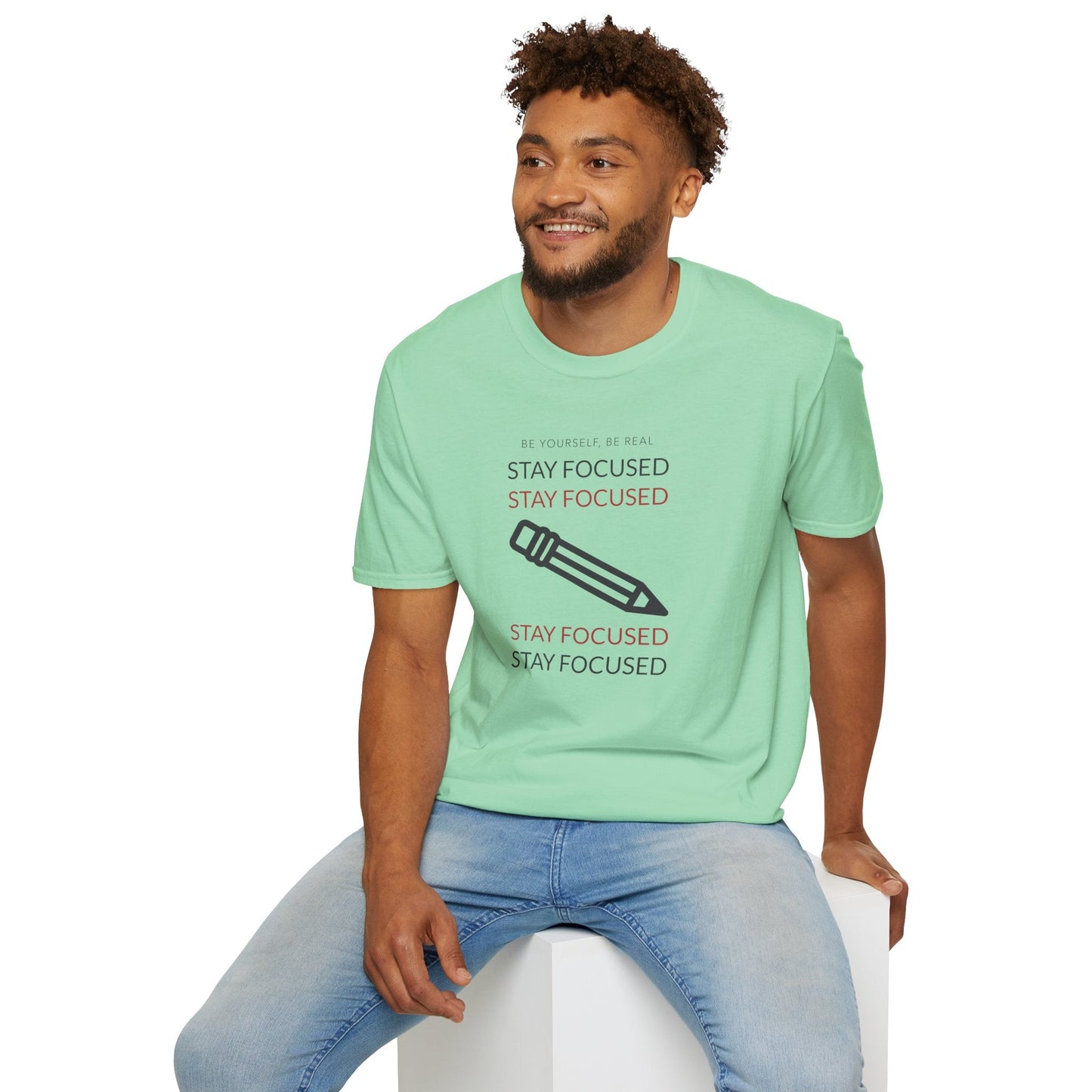 Positive Slogan T Shirts With Positive Words Unisex Softstyle Tee Gildan 64000 Good Quotes