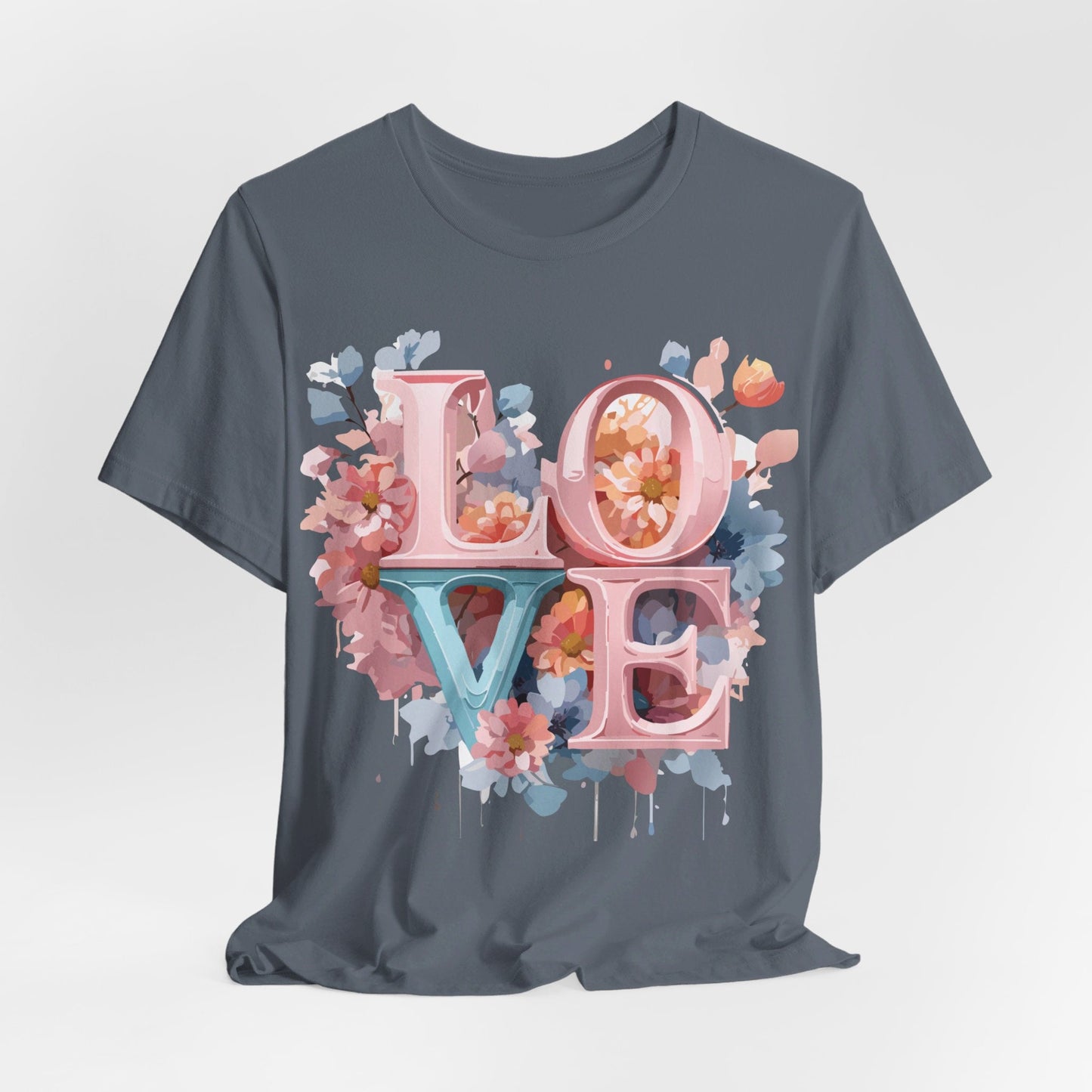 Valentine Graphic Tee Unisex Vintage Inspired Art Design Shirt Adelpha Premium Jersey Short Sleeve