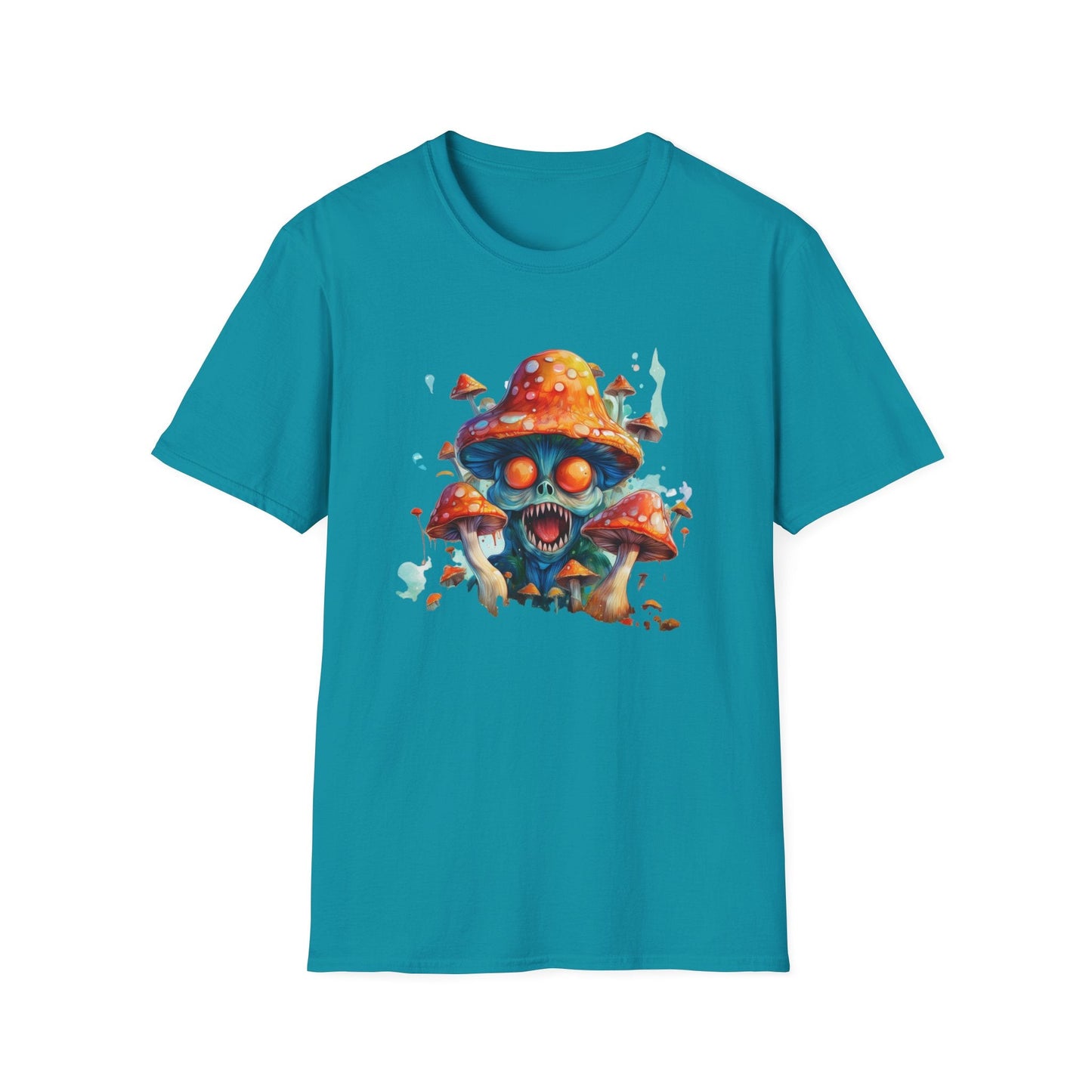 Mashroom Tee Shirt Unisex Softstyle 64000 Graphic Tee Funny Mashroom Design Gift