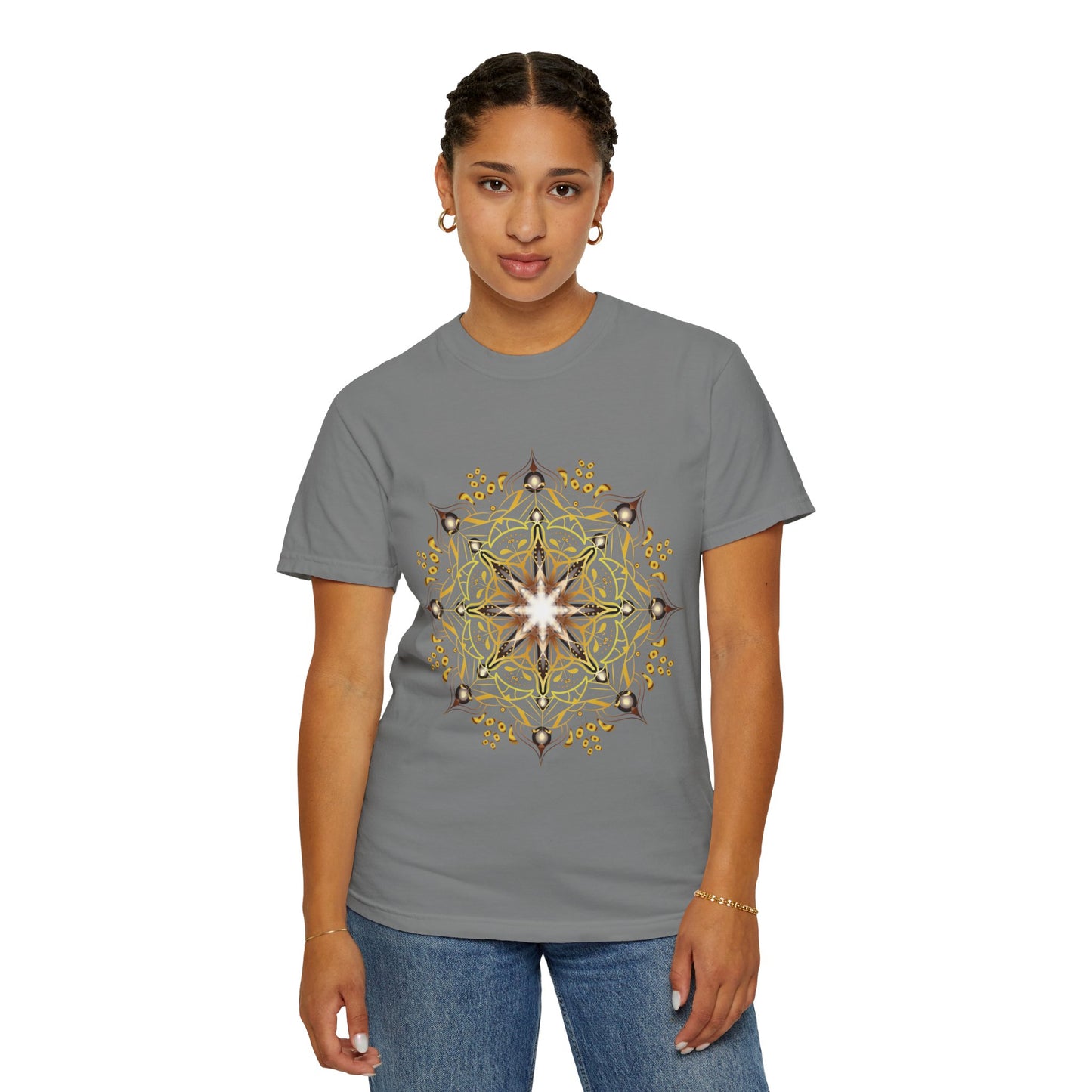 Unisex T-shirt with abstract print