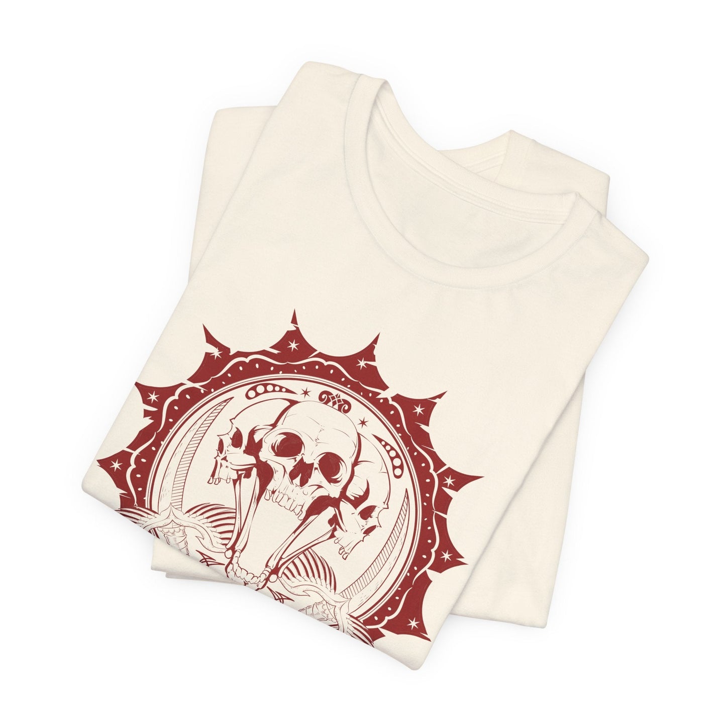 Skull Elephant Mandala Tee Boho Skull Graphic Shirt Art-51
