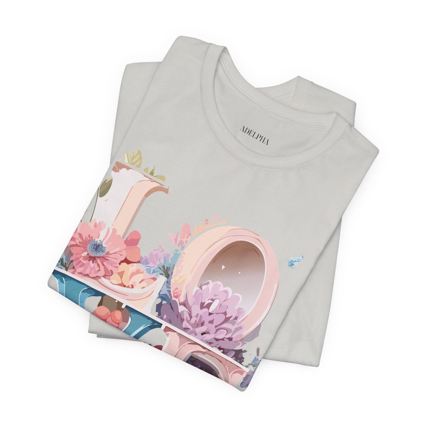 Adelpha Vintage Inspired Graphic T Shirt Unisex Jersey Short Sleeve Valentine Design