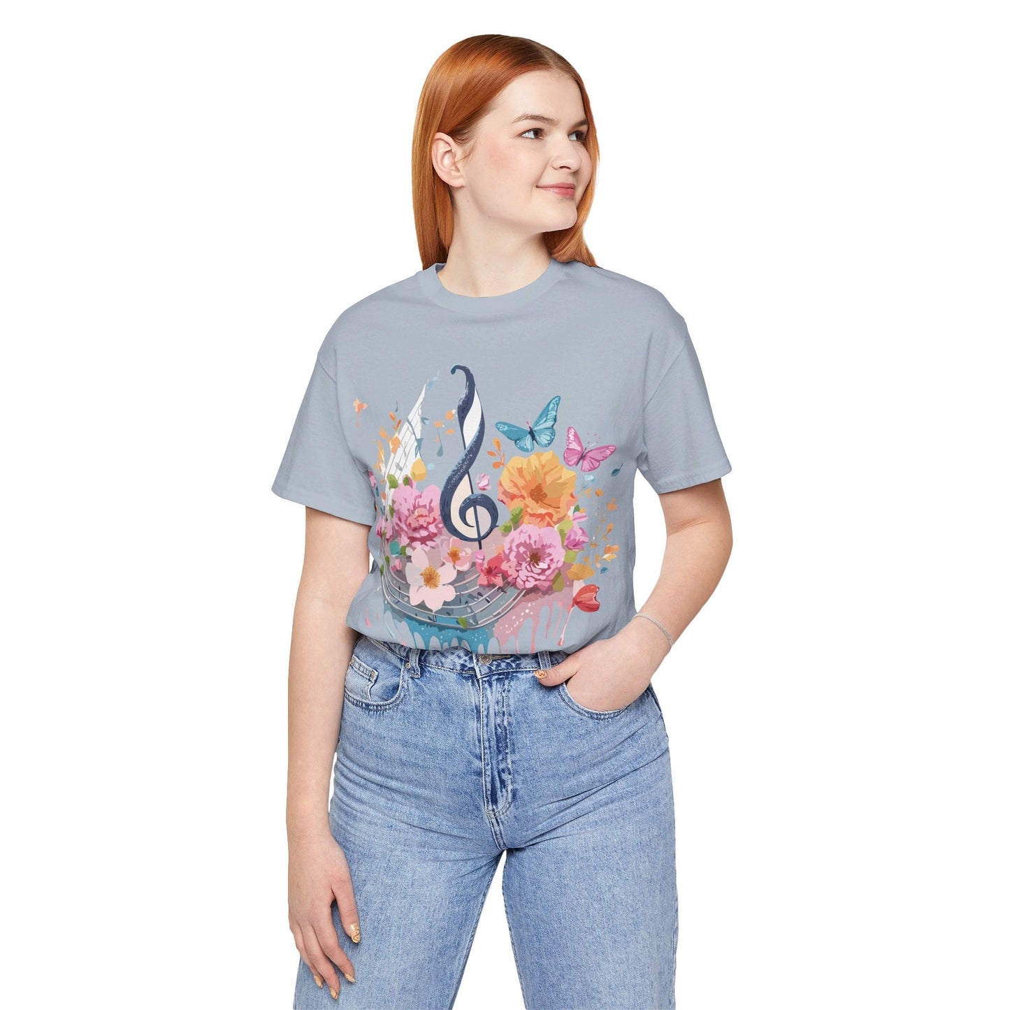 Adelpha Graphic T Shirt Unisex Jersey Short Sleeve Vintage Inspired Artwork Music Tee