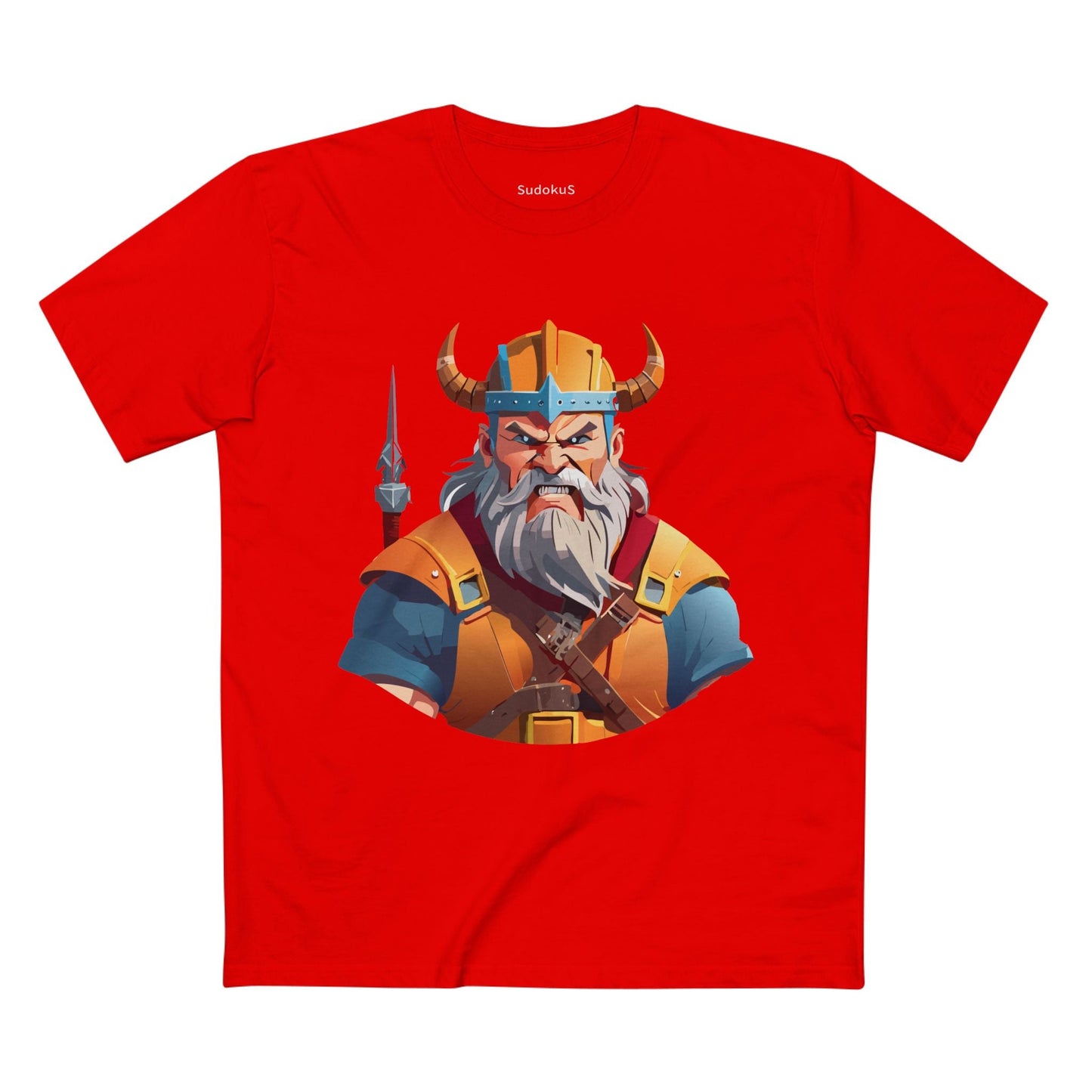 Viking Graphic Unisex 100 Cotton Staple Tee 13