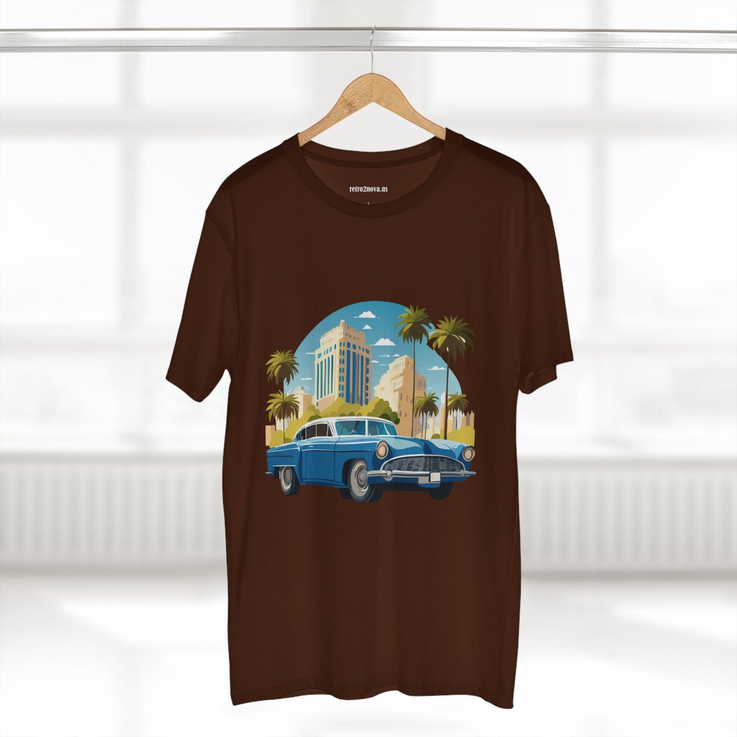 Retro Car Shirt Unisex Vintage Car Tee With Original Artwork RC23 Premium Cotton