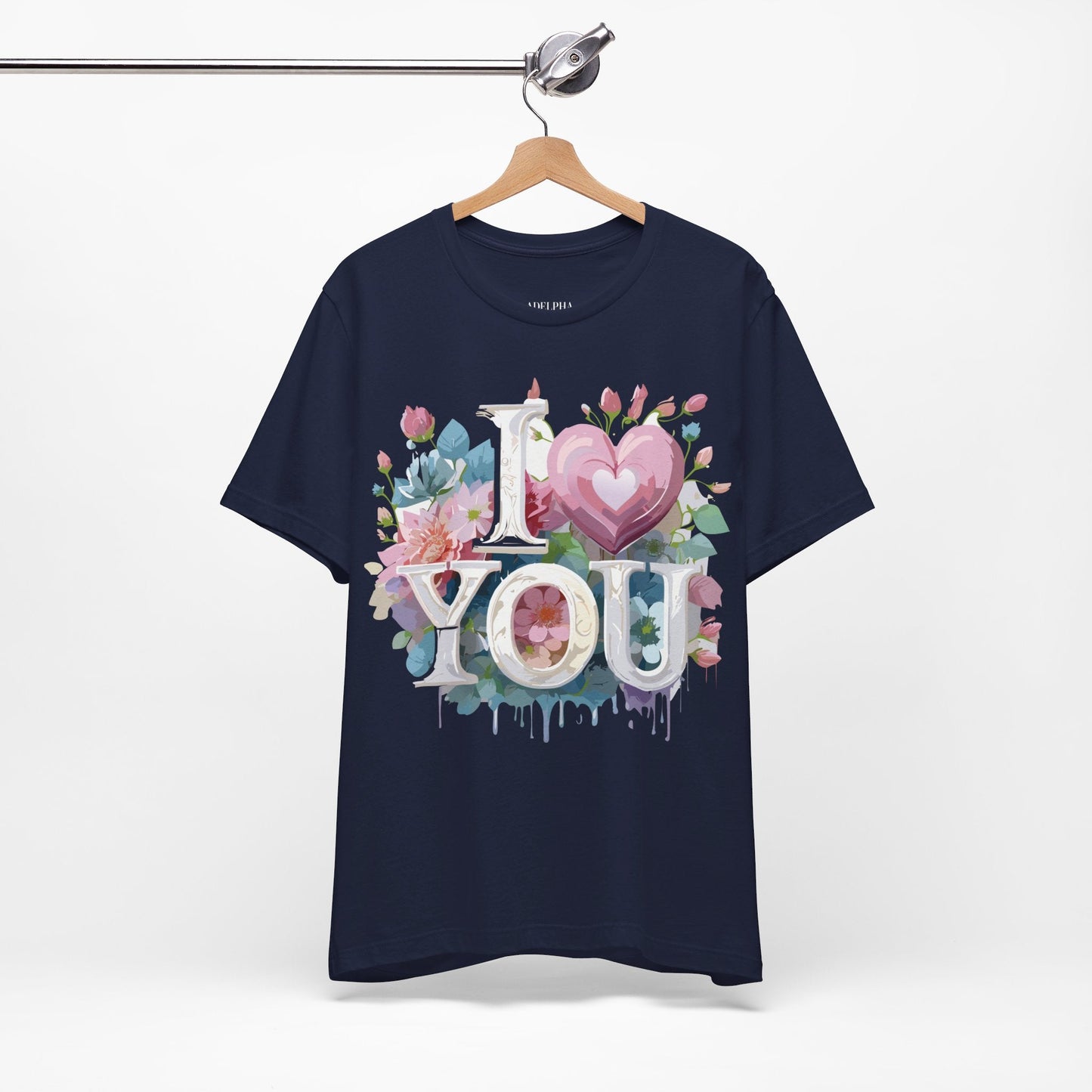 Valentine Graphic Tee Unisex Jersey Short Sleeve Vintage Inspired Art Design Adelpha