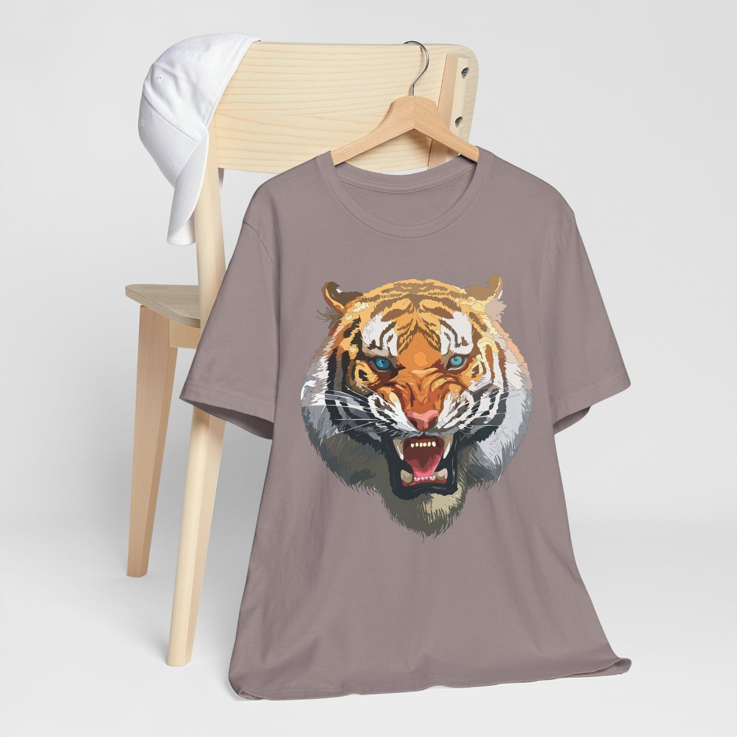 Tiger Shirt, Animal Shirt, T-Shirt with Tiger, Art Design Tee, Wild Animals Tees, Safari T-Shirt, Graphic Design Tee 15