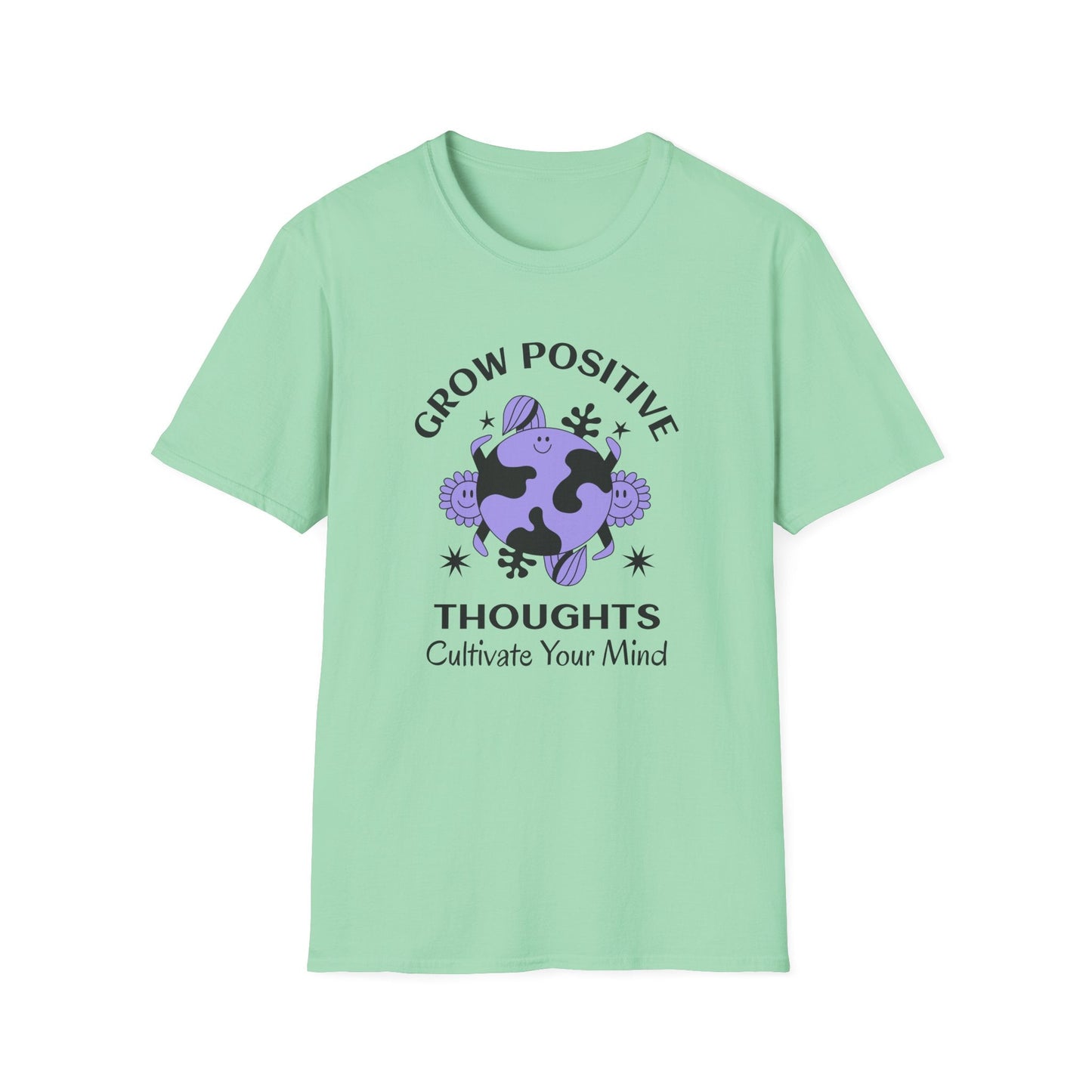 Gildan Softstyle 64000 Unisex Short Sleeve T Shirt Positive Slogan Tee With Positive Quotes And Words