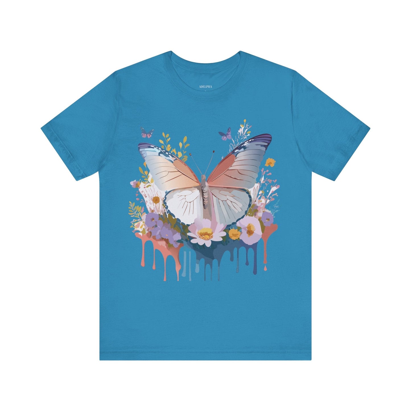 Adelpha Butterfly Graphic T Shirt Unisex Vintage Inspired Short Sleeve Tee