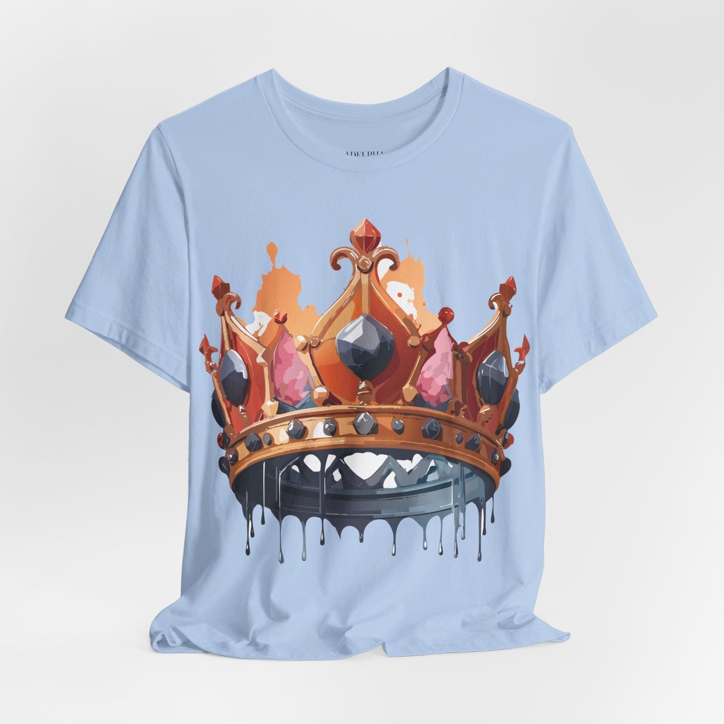 Crown Graphic Unisex 100 Cotton Vintage Artwork Tee 10