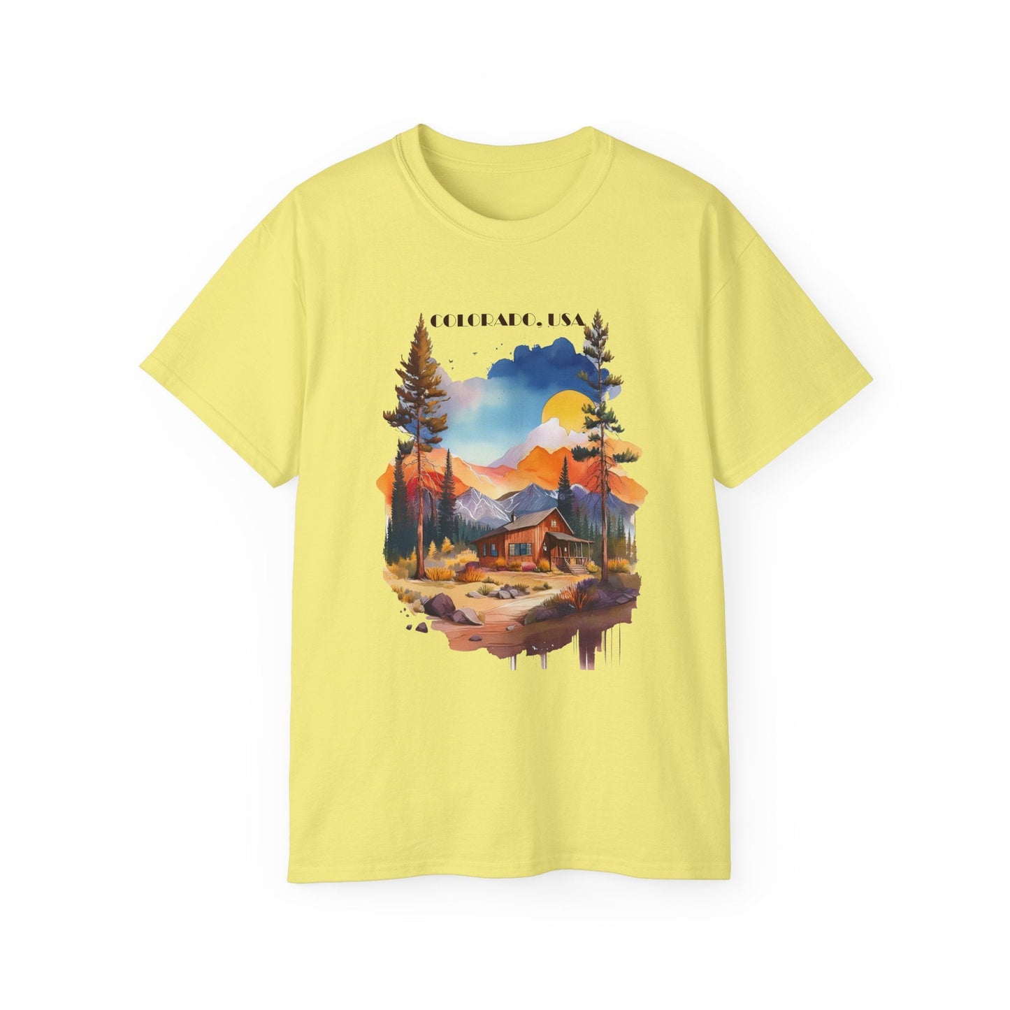 Colorado Graphic Unisex Cotton T‑Shirt 2