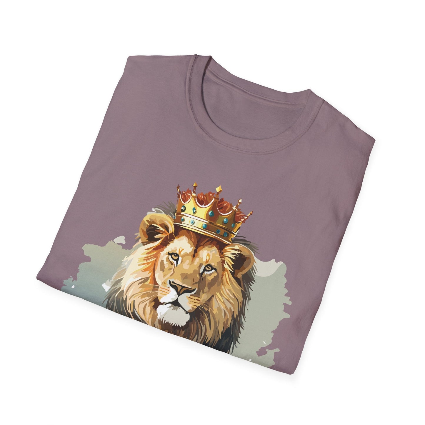 Lion Shirt Unisex Animal Tee Gildan Softstyle 64000 Comfort Fit