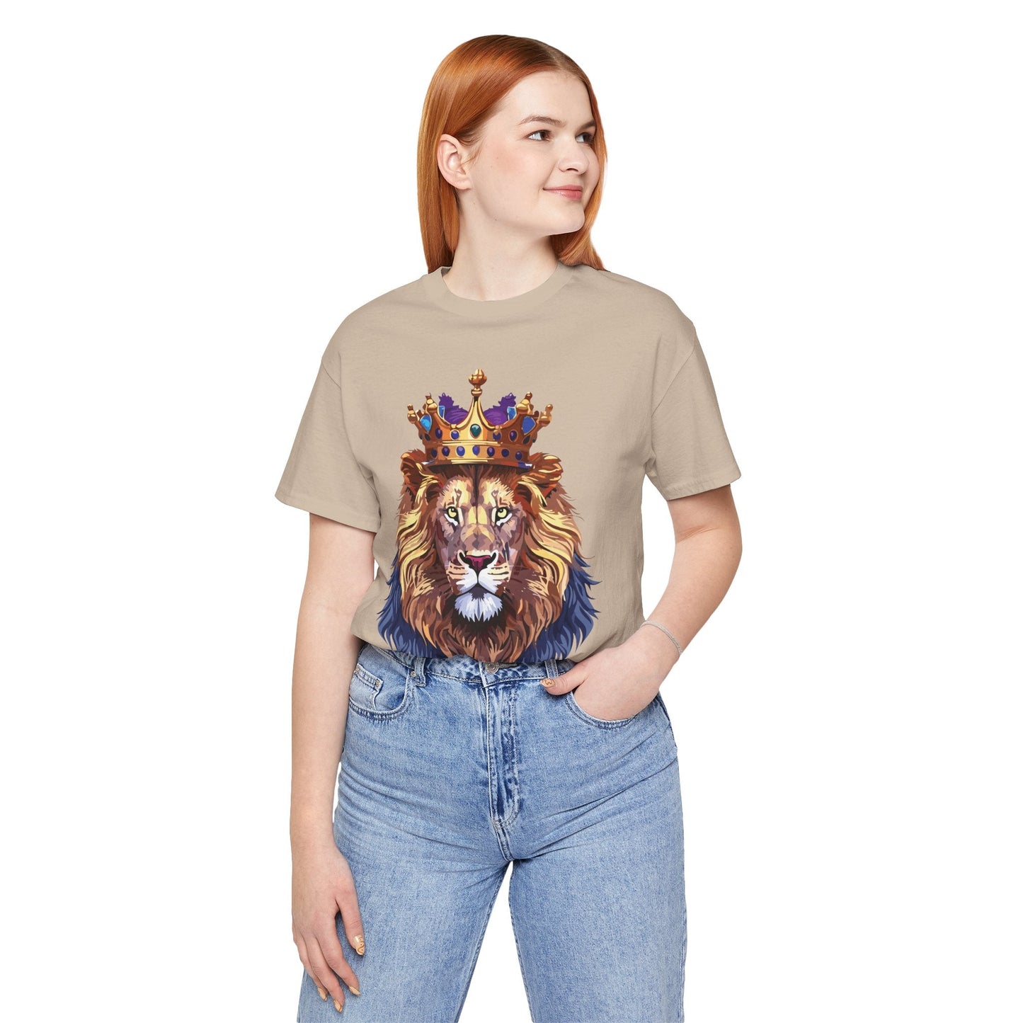 Unisex Animal Graphic Tee Shirt Art Design Wild Animals Shirt Gildan Softstyle Cotton