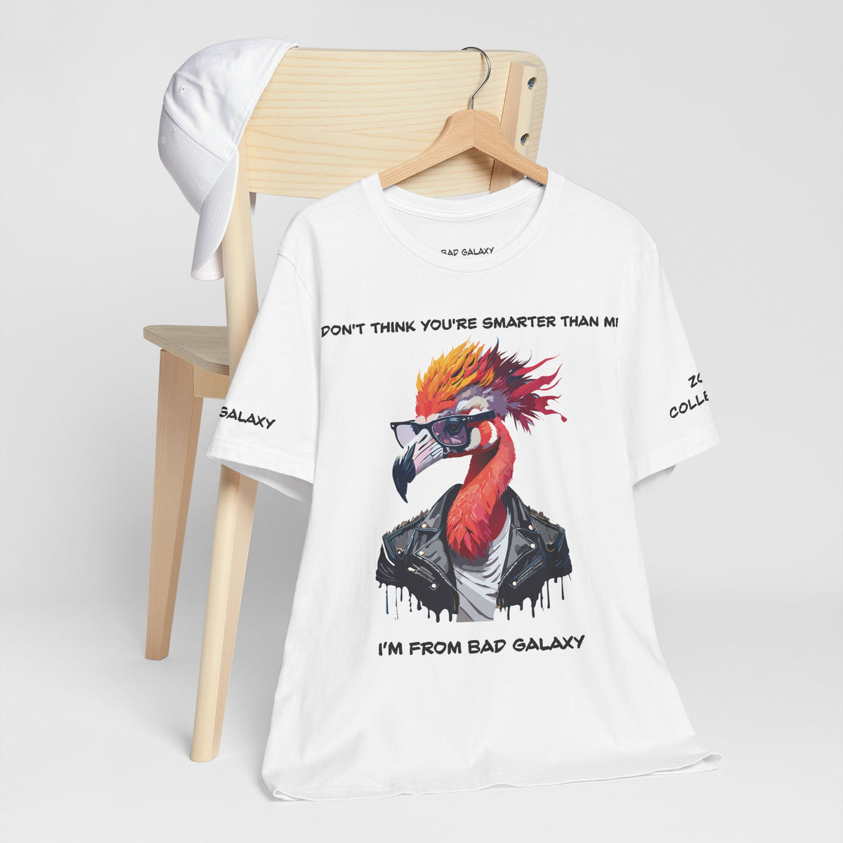Animal Graphic Unisex Cotton Bella+Canvas Tee with Art Design b4