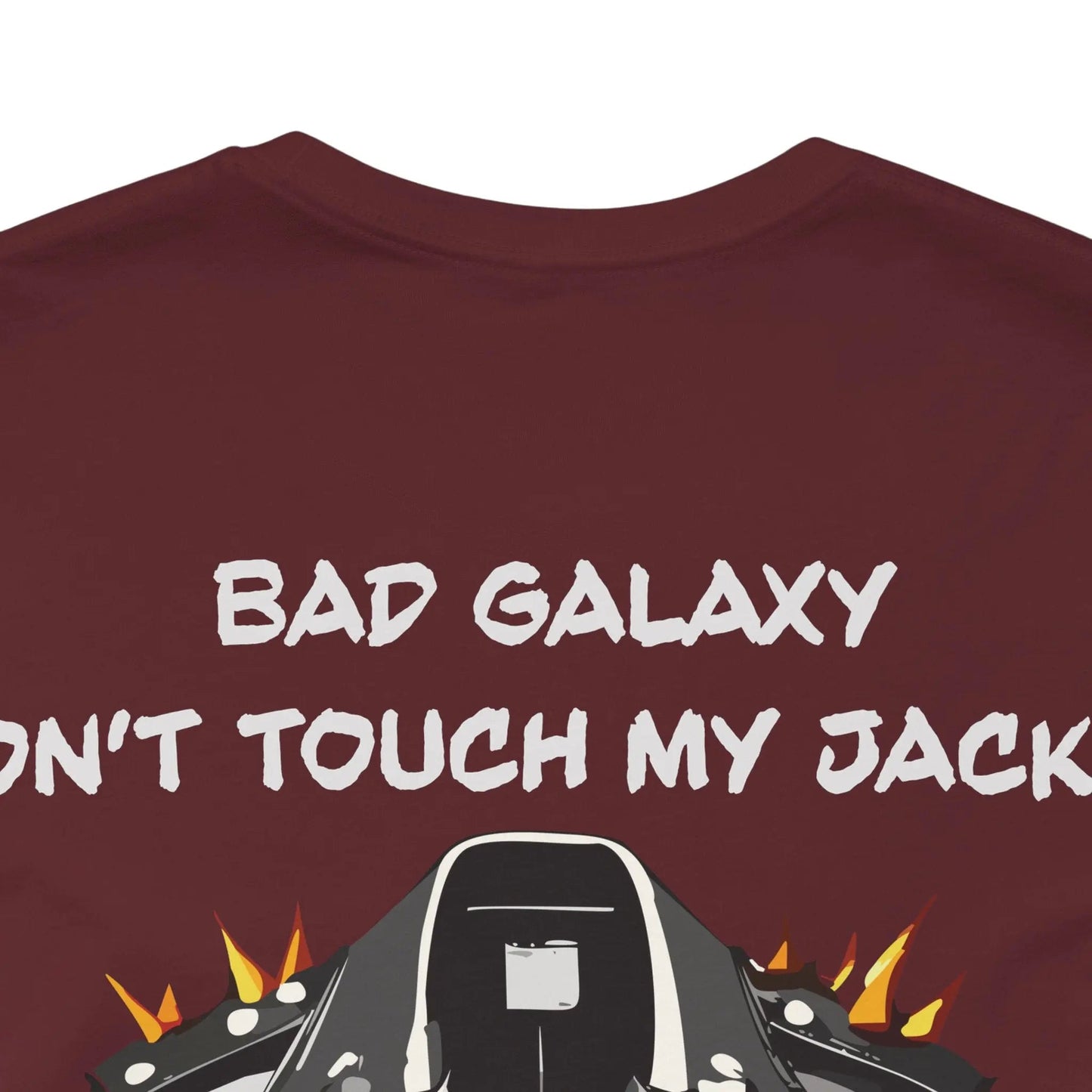 Punk Rock Tee Shirt From Bad Galaxy 100 Percent Cotton Eco Friendly Inks Made To Order USA Designed