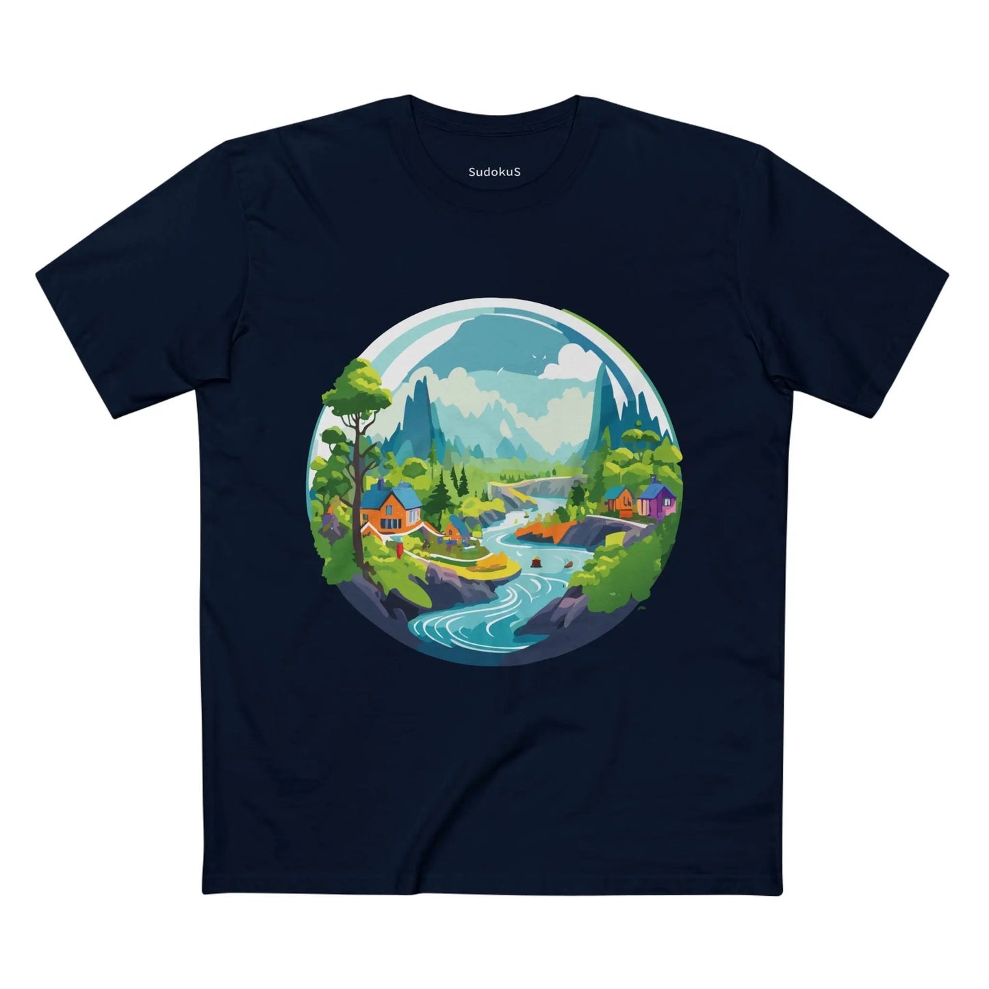 Fantasy Graphic Unisex 100 Cotton Staple Tee 14