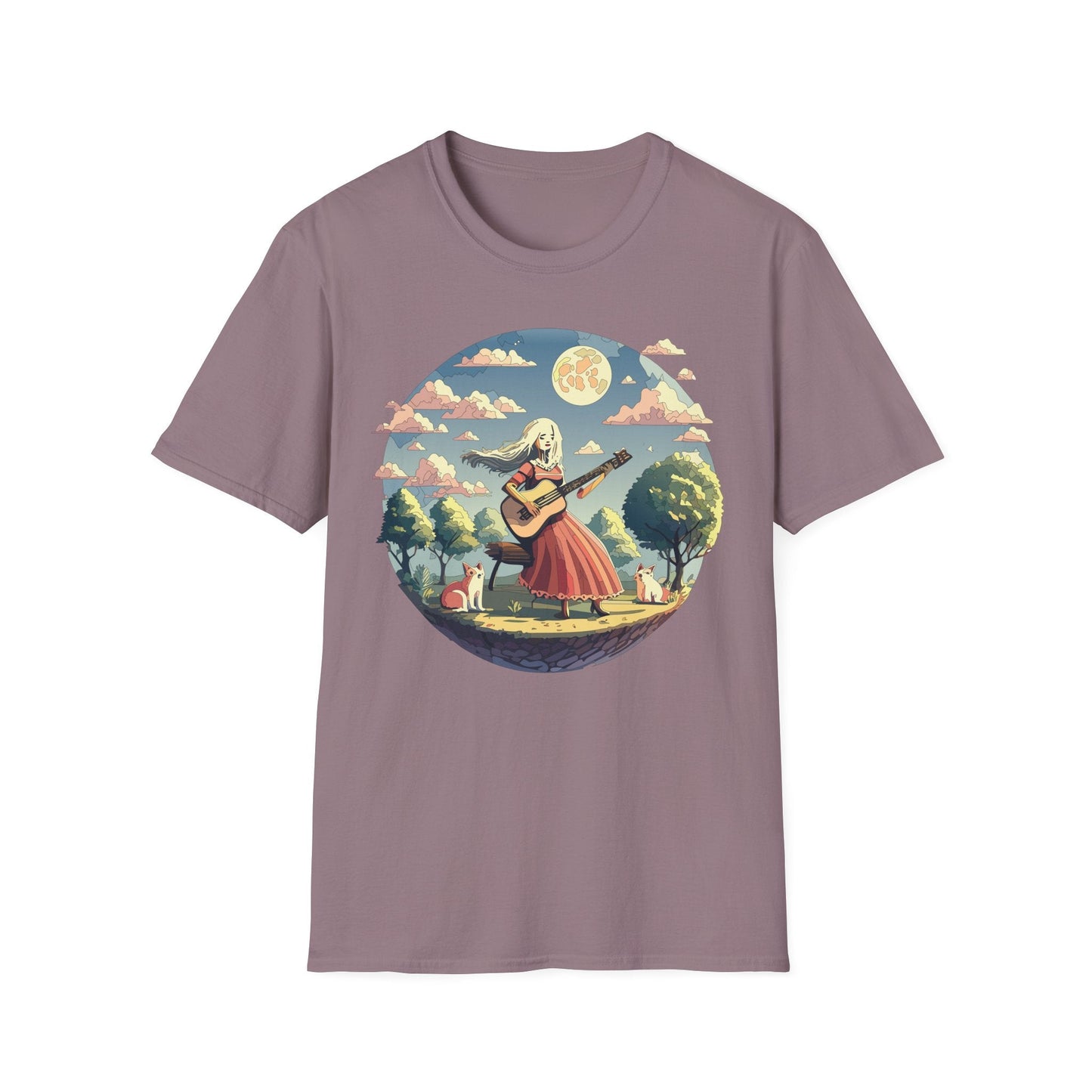 Womens Graphic T Shirts Art Design Tee Softstyle 100 Percent Cotton Unisex Gildan 64000