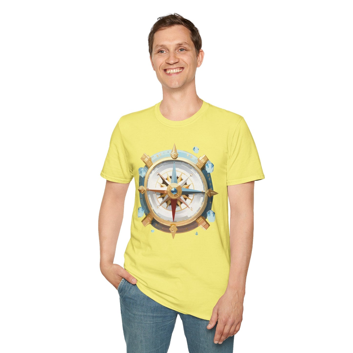 Compass Navigator Graphic Tee Unisex 100 Cotton 28