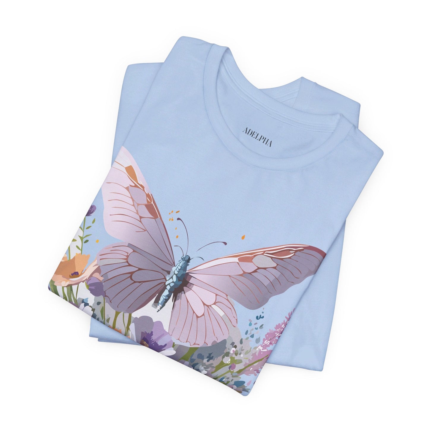 Butterfly Graphic Tee Unisex Adelpha Vintage Inspired Jersey