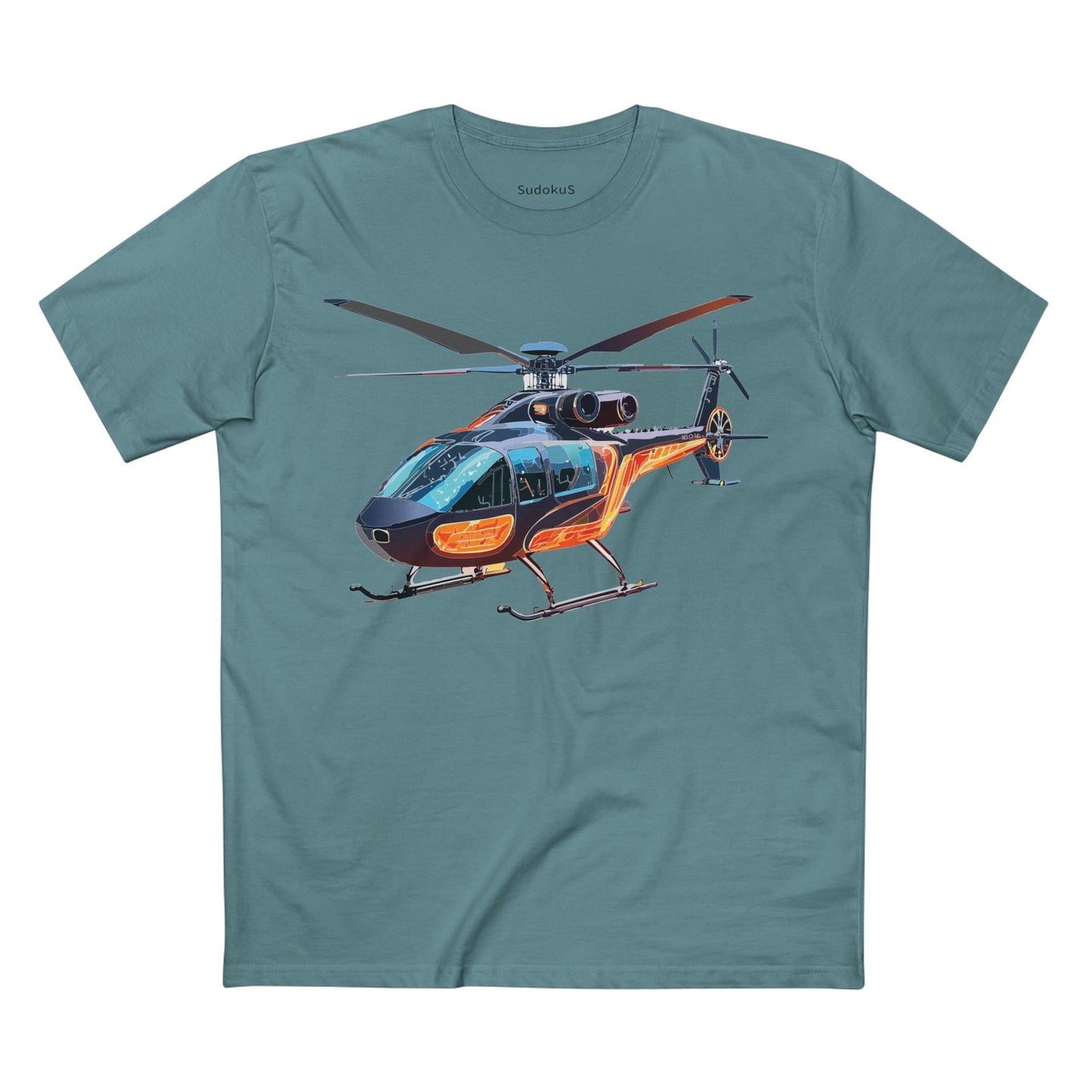 Chopper Graphic Unisex 100 Cotton Staple Tee 7