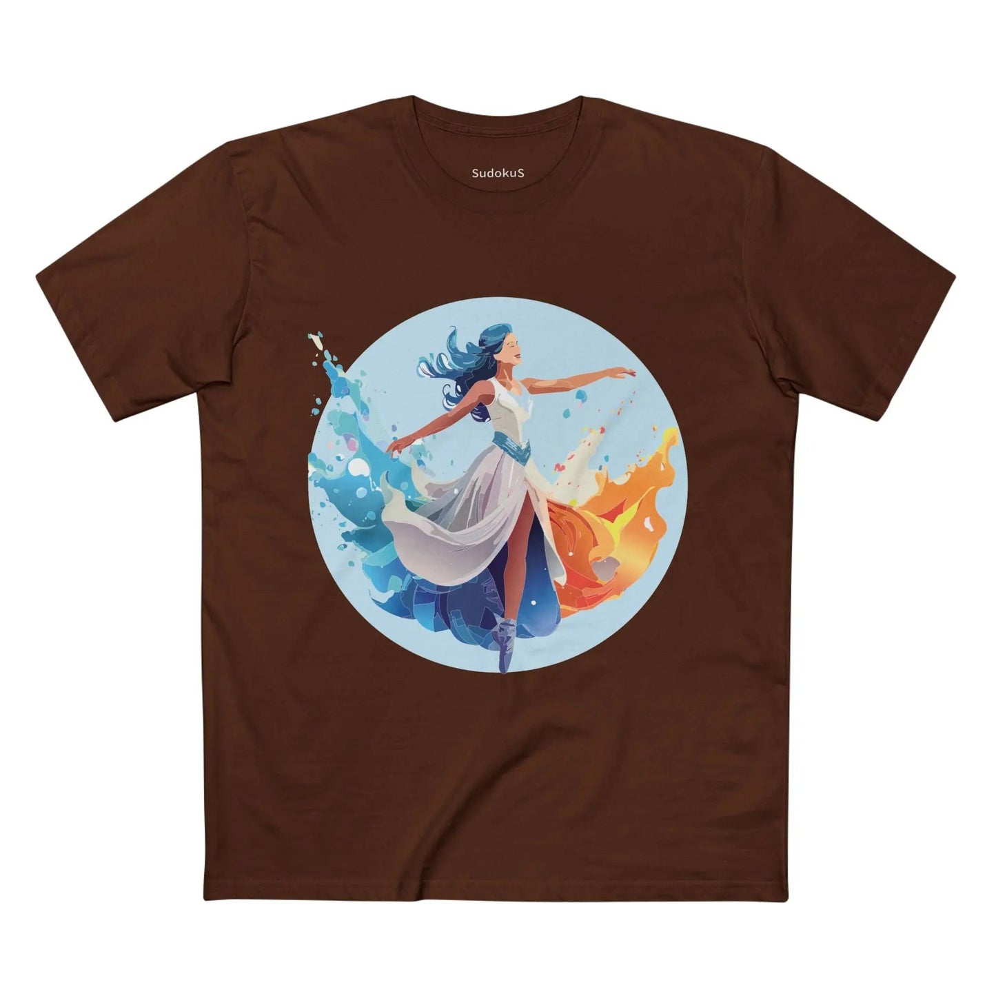 Dancer Graphic Unisex 100 Cotton Staple Tee 6