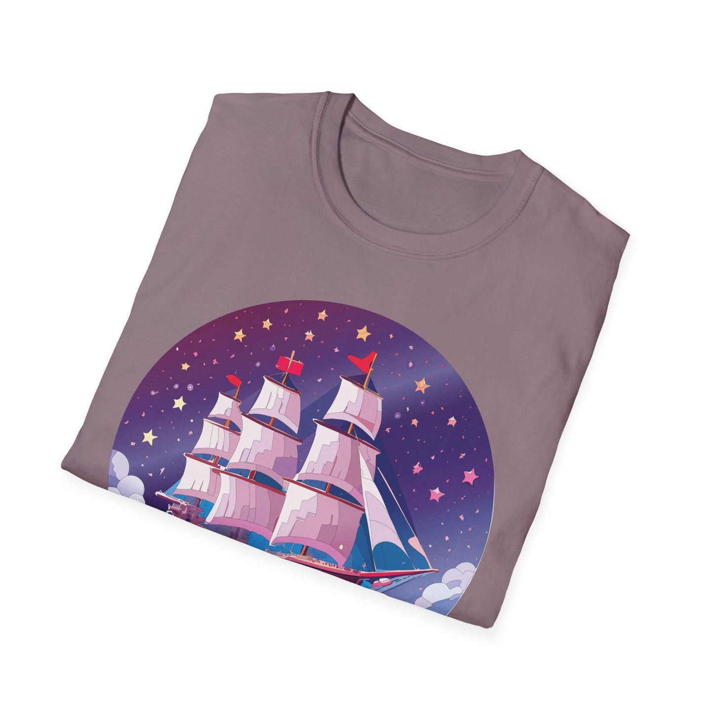 Ship T Shirts Frigate Vessel Tee Unisex Softstyle 64000 Gildan Ring Spun Cotton T Shirt