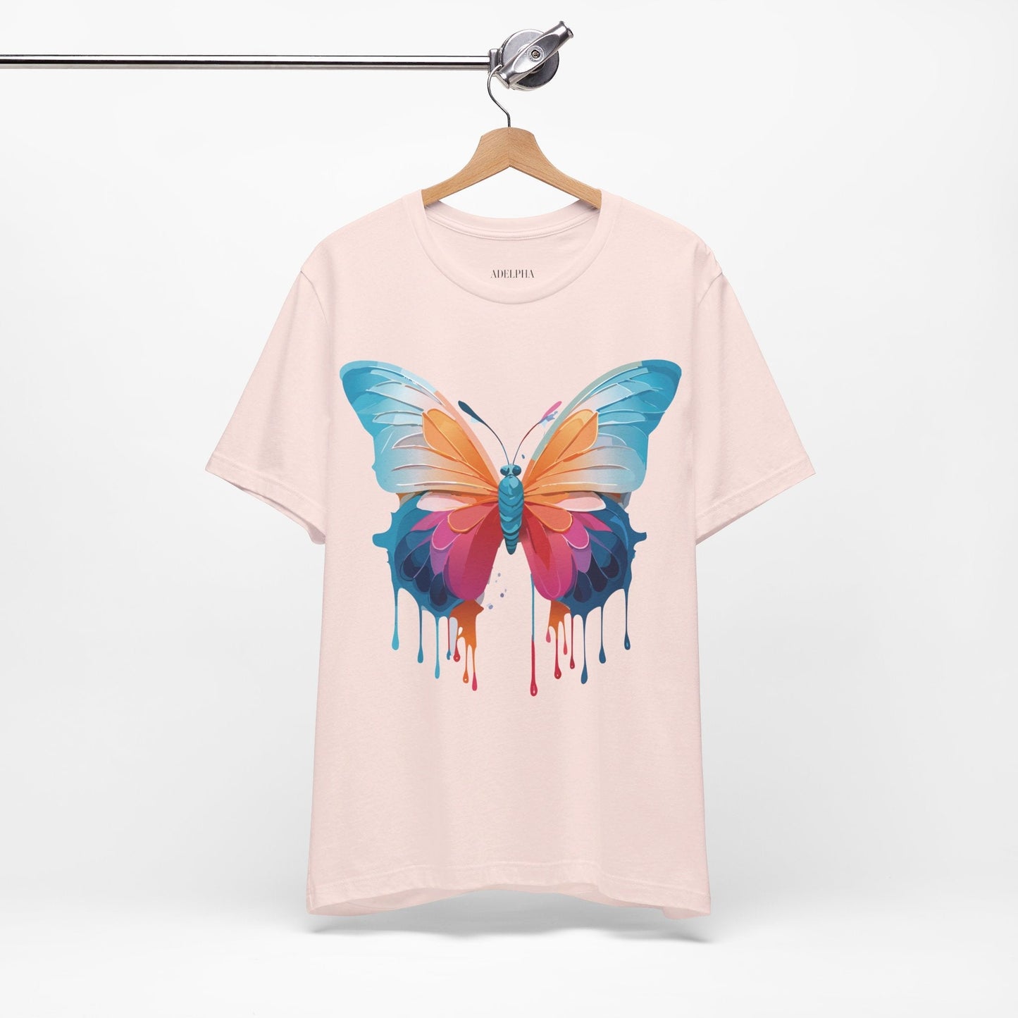 Butterfly Graphic T Shirt Unisex Adelpha Art Design Vintage Inspired Shirt