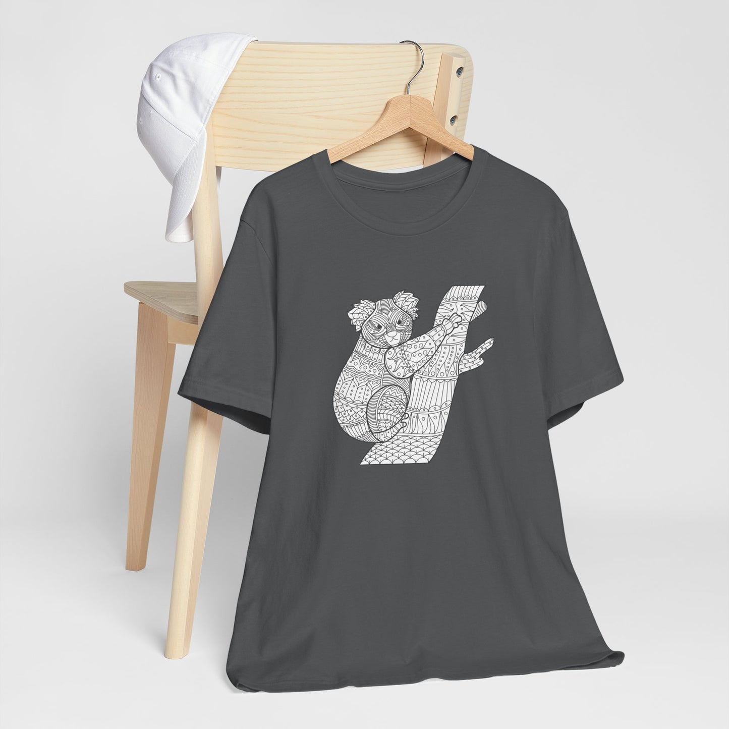 Tee-shirt unisexe avec imprimé animaux 