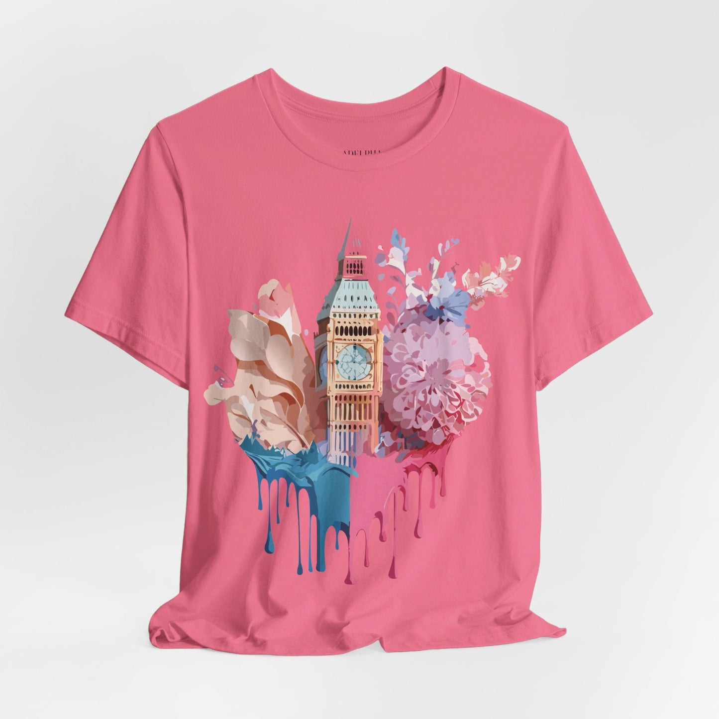 London Tourist Shirt Graphic Tee Unisex Jersey Short Sleeve Adelpha Vintage Inspired Artwork
