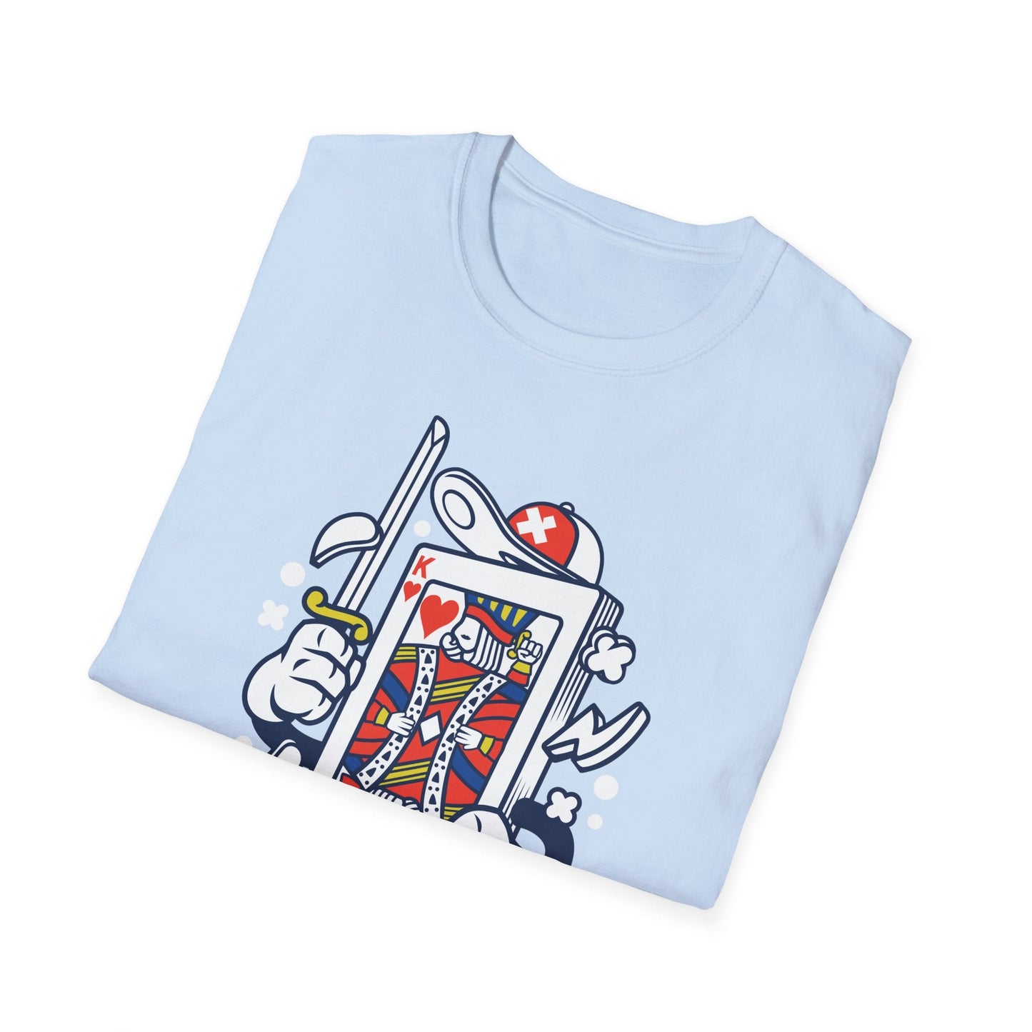 Cartoon T Shirt Animation T Shirt Funny Tee Shirt Unisex Gildan Softstyle 64000 Cotton Comfort