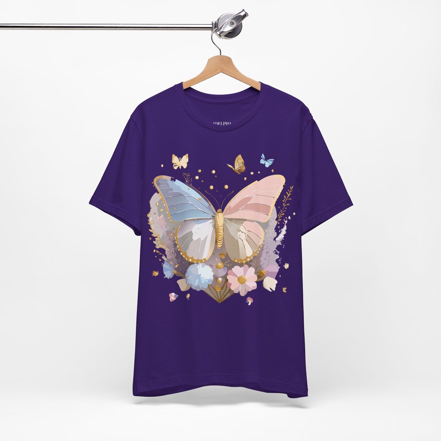Butterfly Graphic Tee By Adelpha Unisex Jersey Short Sleeve Shirt
