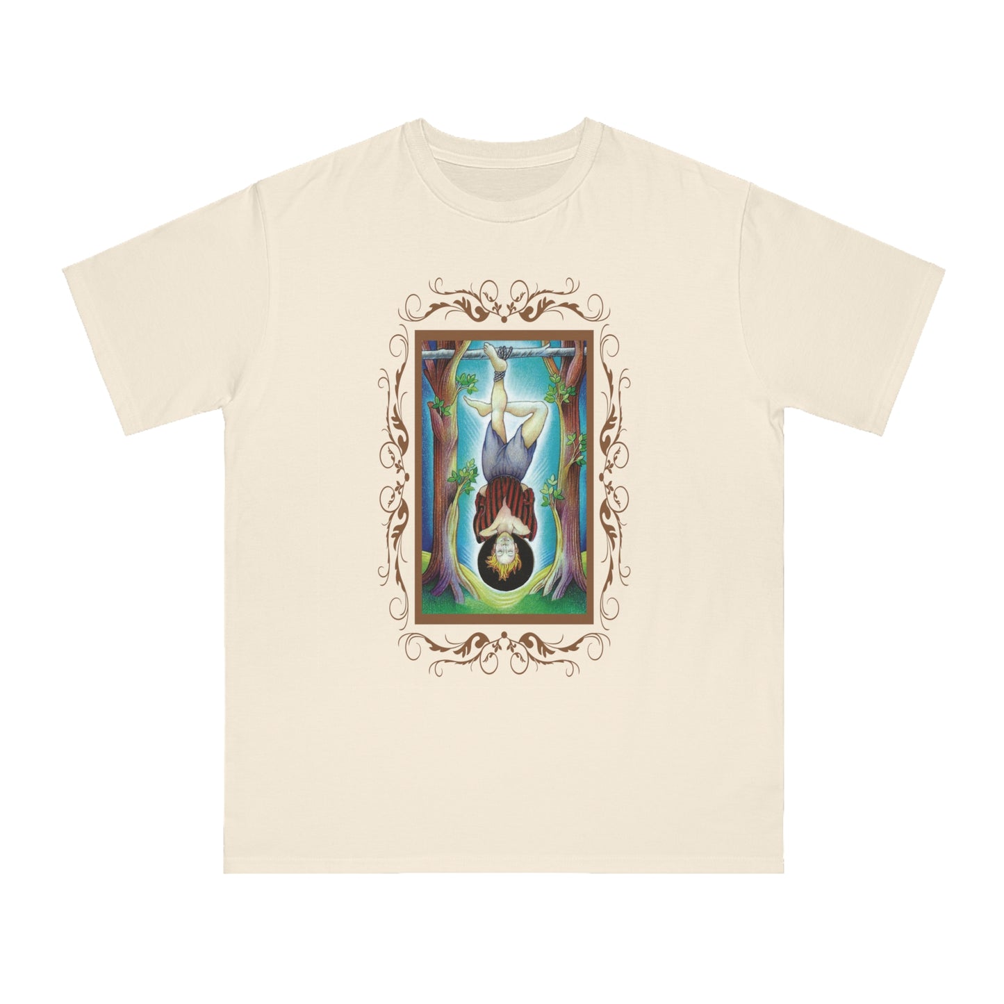 T-Shirt aus Bio-Baumwolle, Unisex, mit Tarotkarten