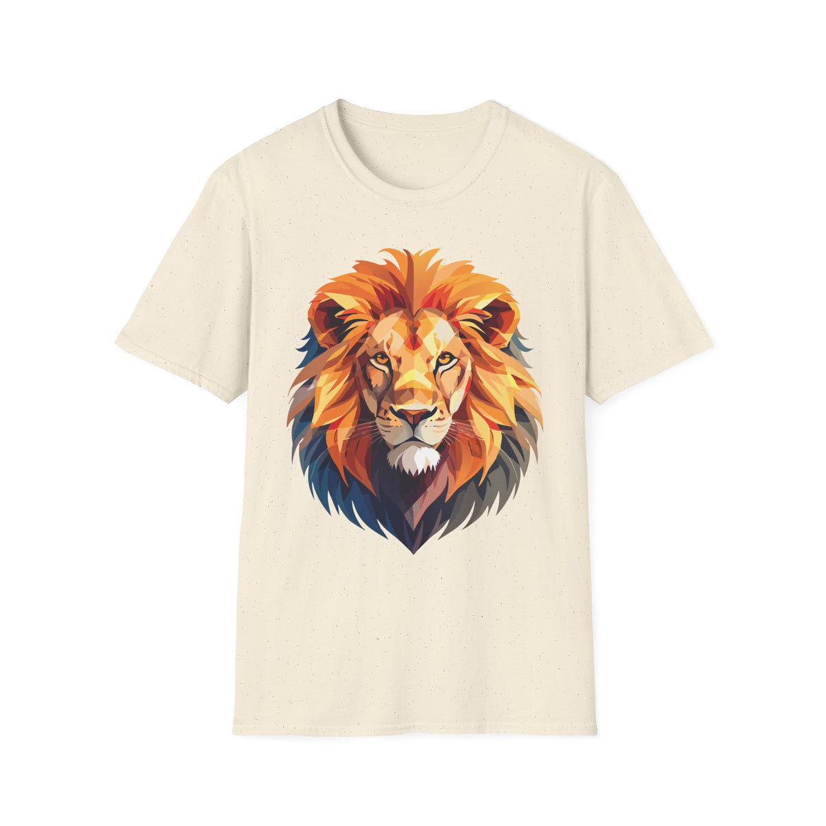 Colorful Geometric Lion T-Shirt | Lion Head Tee