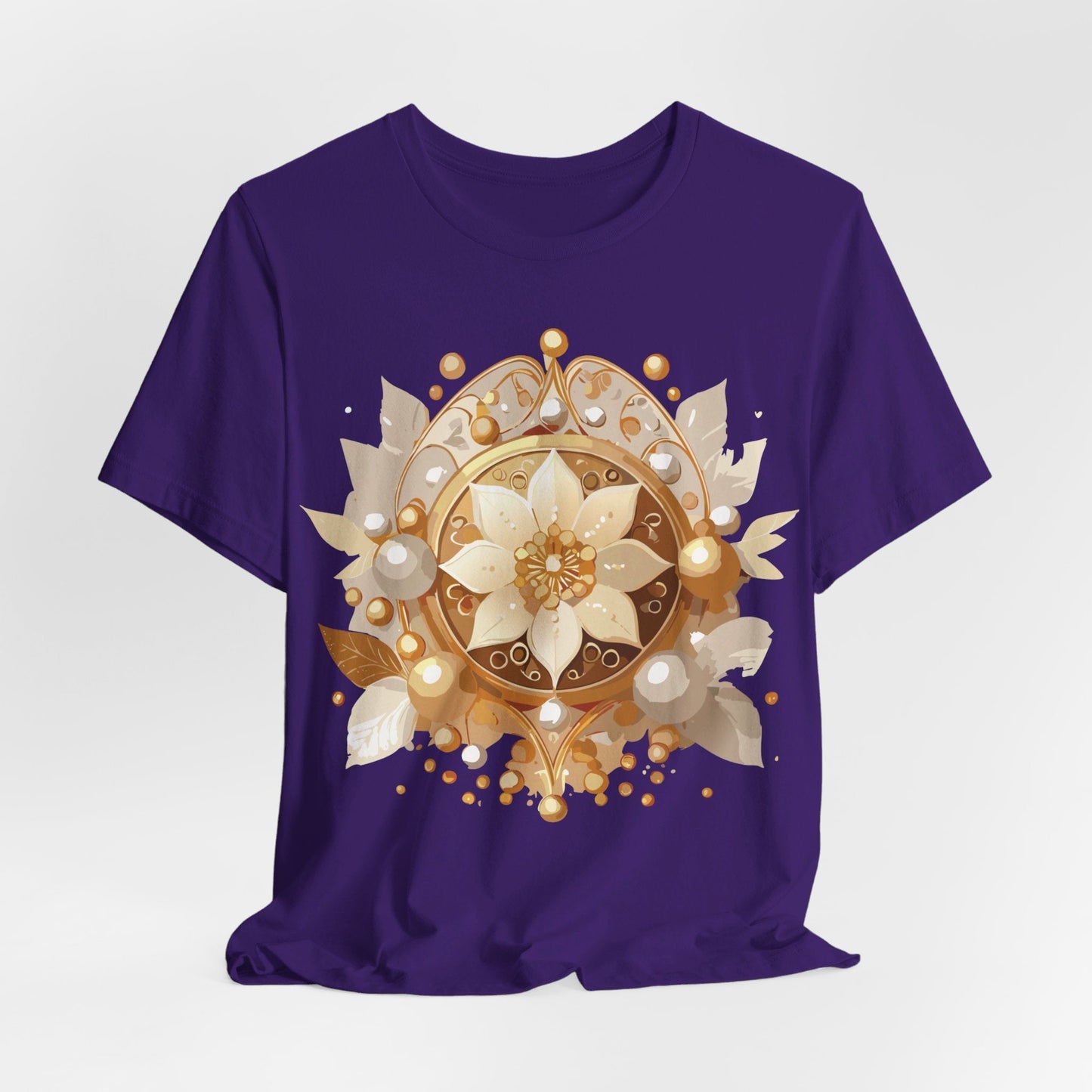 Jewelry Graphic Unisex 100 Cotton Vintage Treasure Art T-Shirt 47
