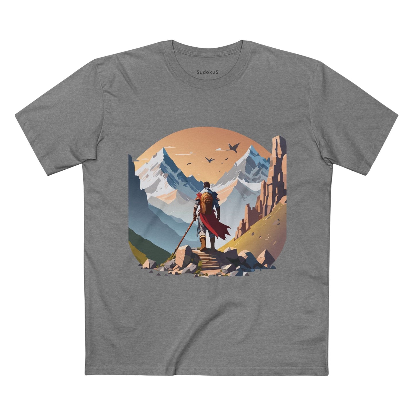 Adventures Graphic Unisex 100 Cotton Staple Tee 23