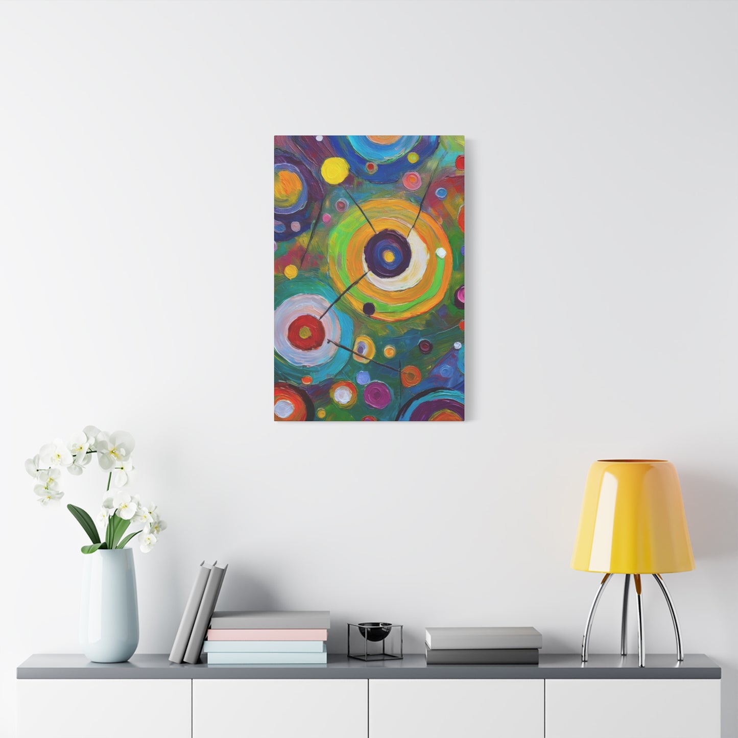Abstract Oil Painting Print Canvas 20x24,20x30,24x30 24x32,24x36,30x40 32x48,36x48,40x60 Pine-Wood Inner Frame ABS-134