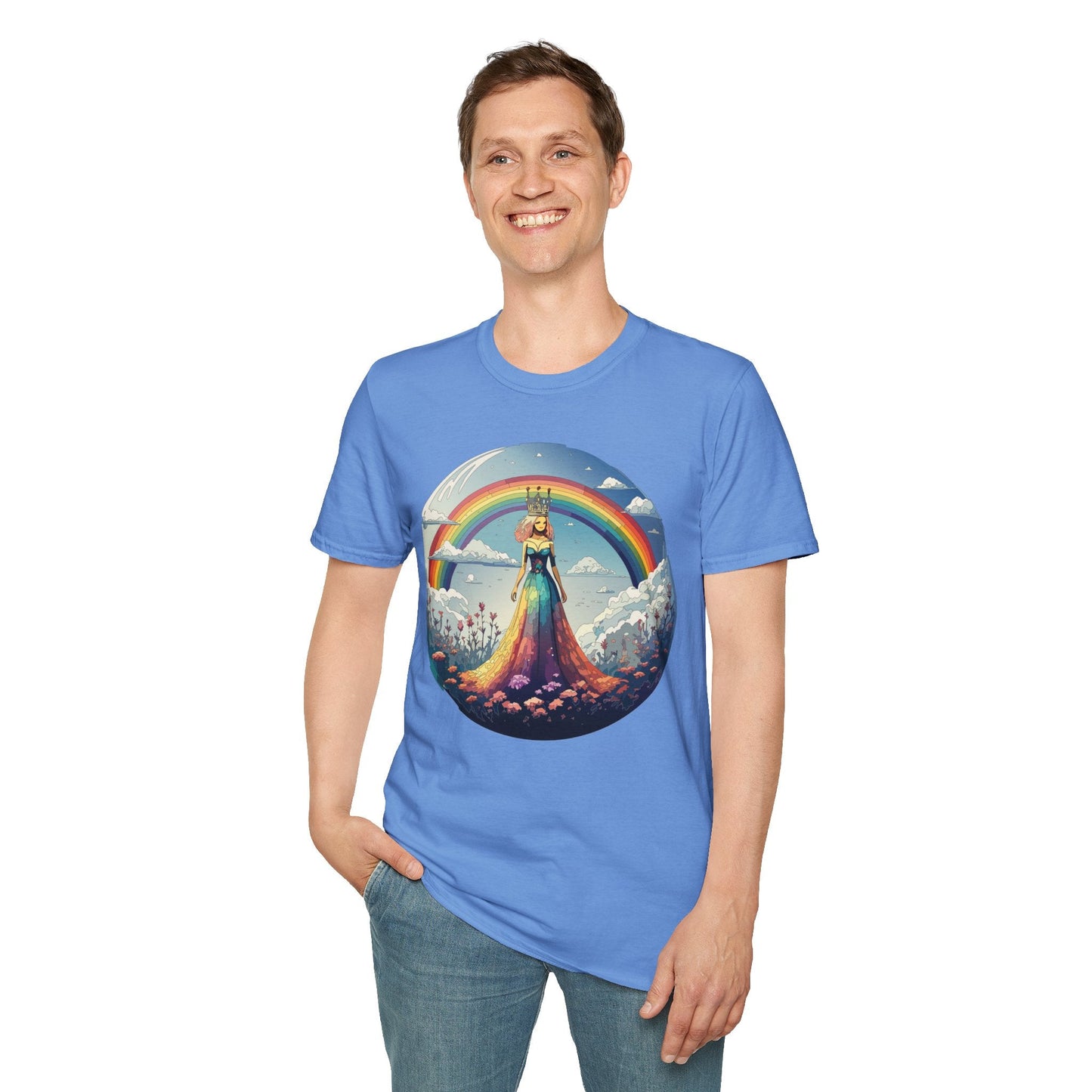 Womens Graphic T Shirt Art Design Tee Softstyle 64000 100 Percent Cotton Comfort