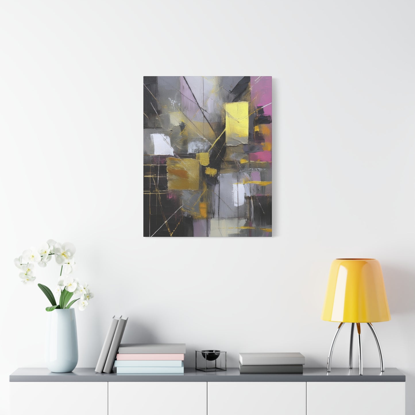Abstract Oil Painting Print Canvas 20x24,20x30,24x30 24x32,24x36,30x40 32x48,36x48,40x60 Pine-Wood Inner Frame ABS-214