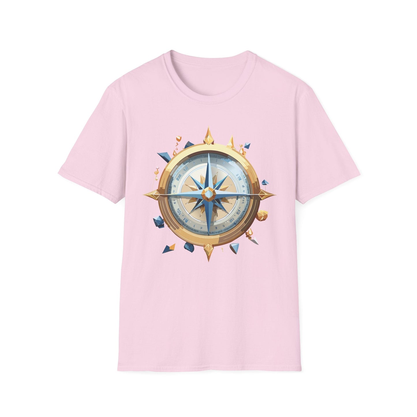Compass Navigator Graphic Tee Unisex 100 Cotton 25