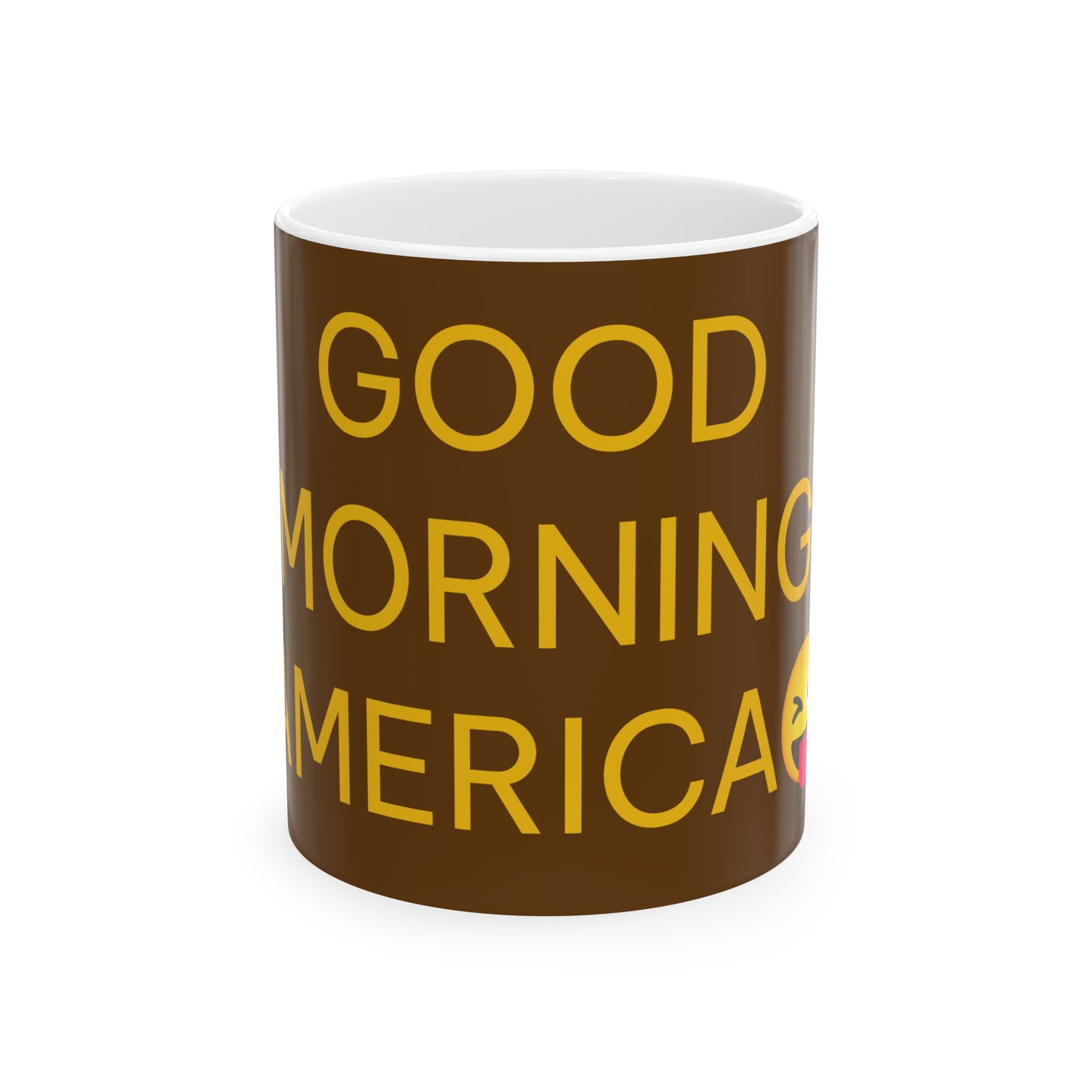 Tasse à café et à thé avec signature Good Morning America