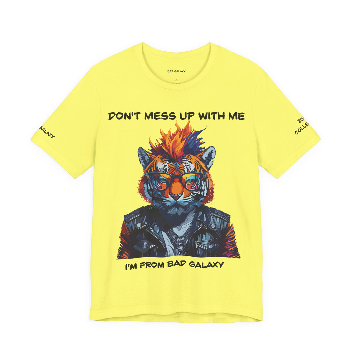 Animal Graphic Unisex Cotton Bella+Canvas Tee with Art Design b2