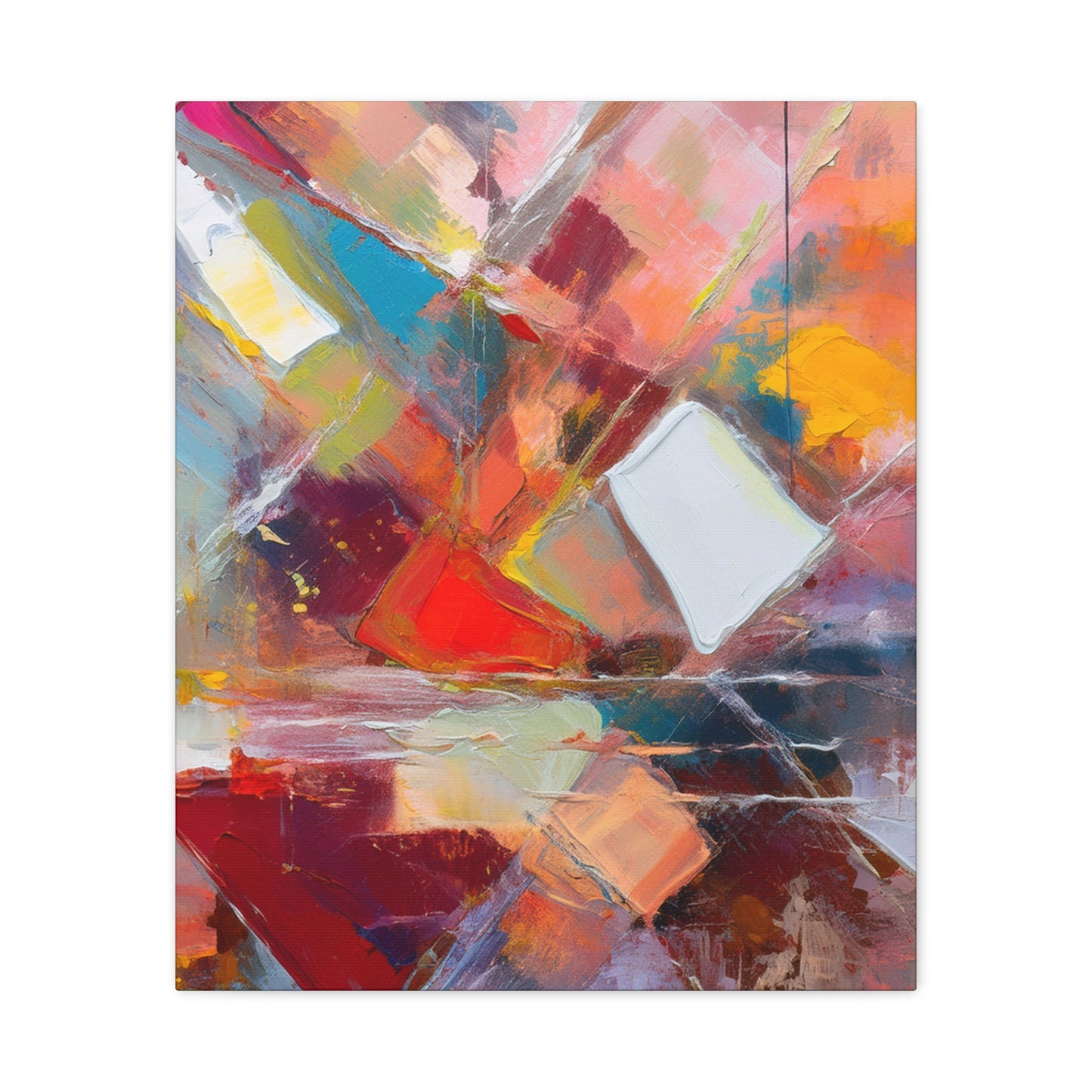 Abstract Oil Painting Print Canvas 20x24,20x30,24x30 24x32,24x36,30x40 32x48,36x48,40x60 Pine-Wood Inner Frame ABS-180